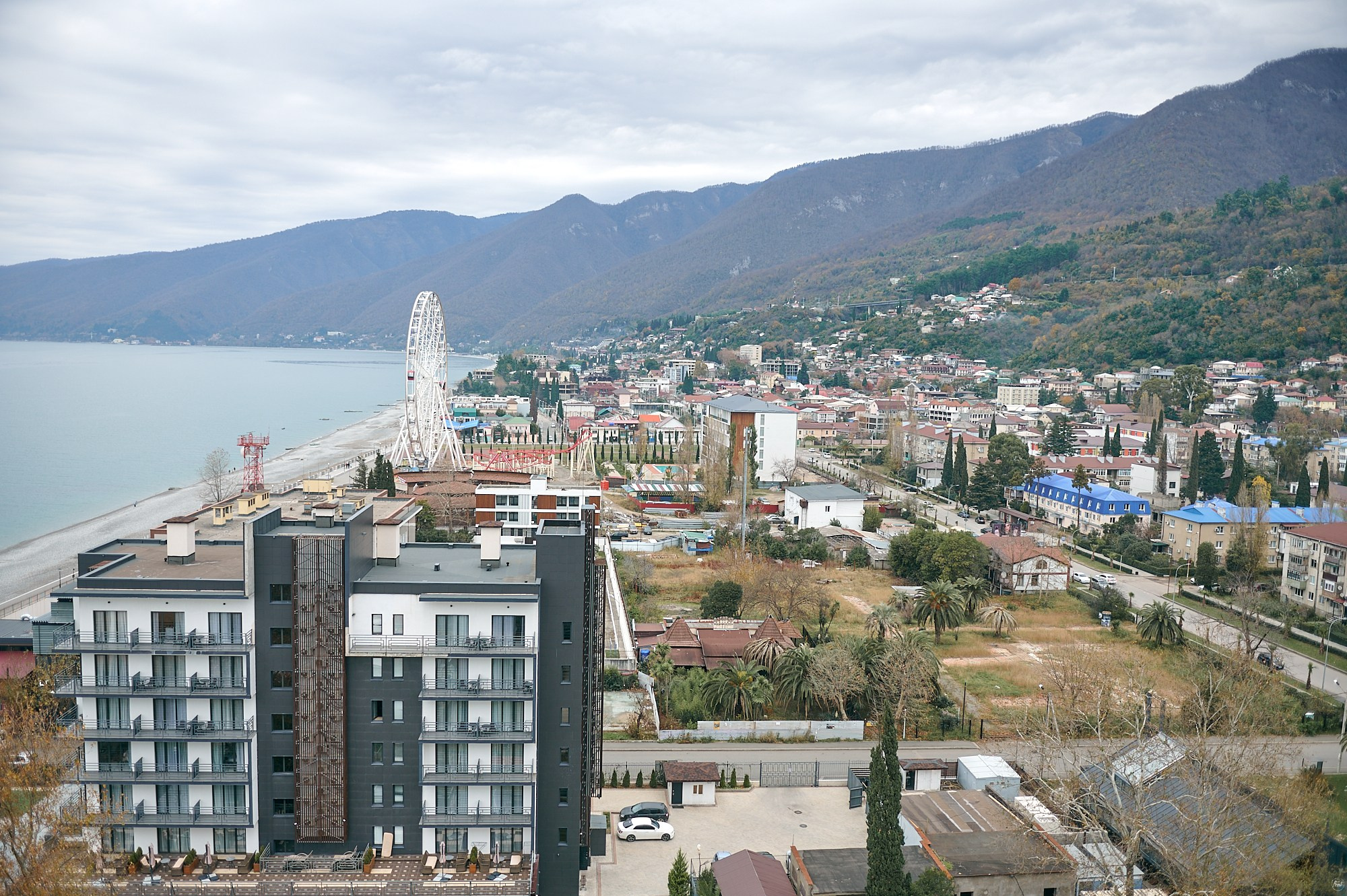 Гагра, Абхазия. Декабрь 2024. Фотографии отовсюду и обо всем