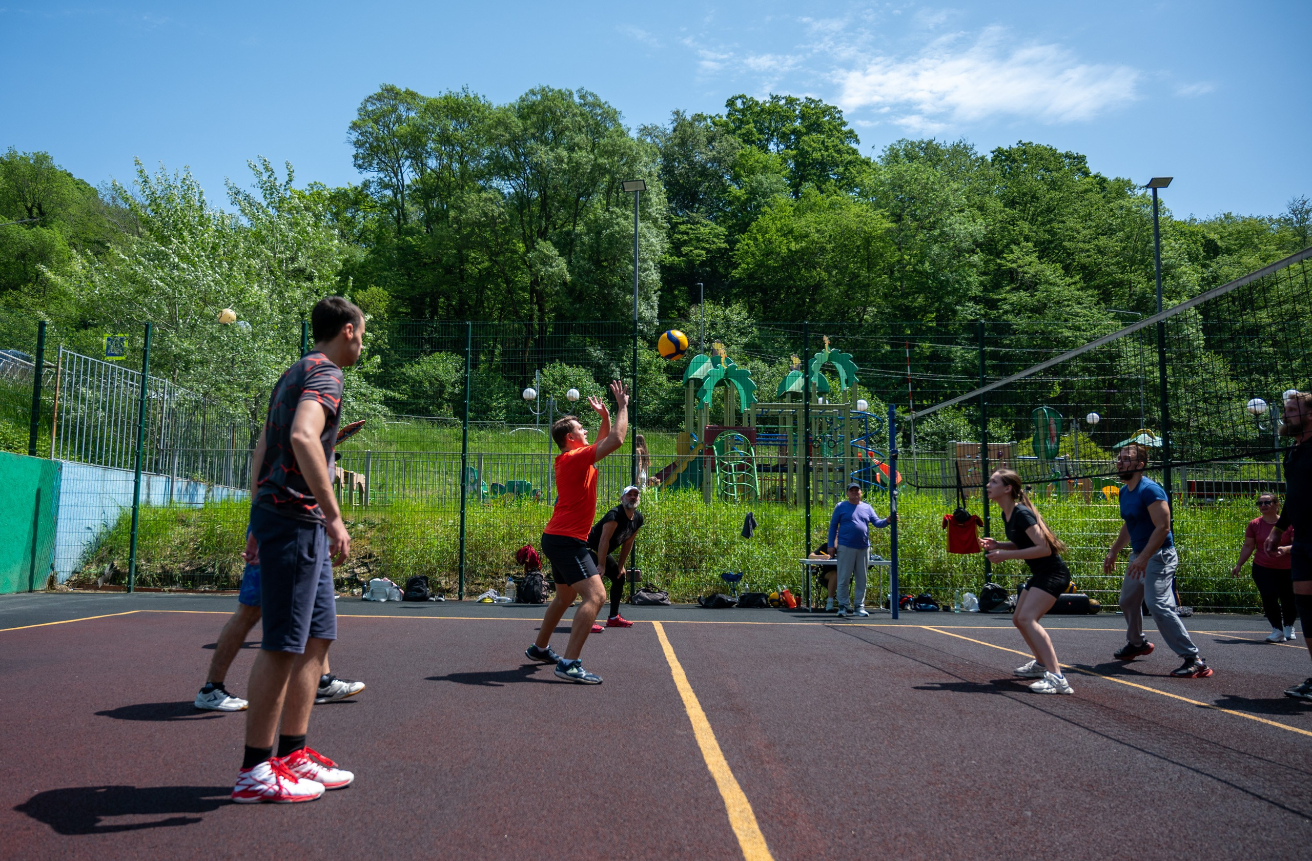 Турнир по Волейболу. Фотографирую счастливых людей в Сочи