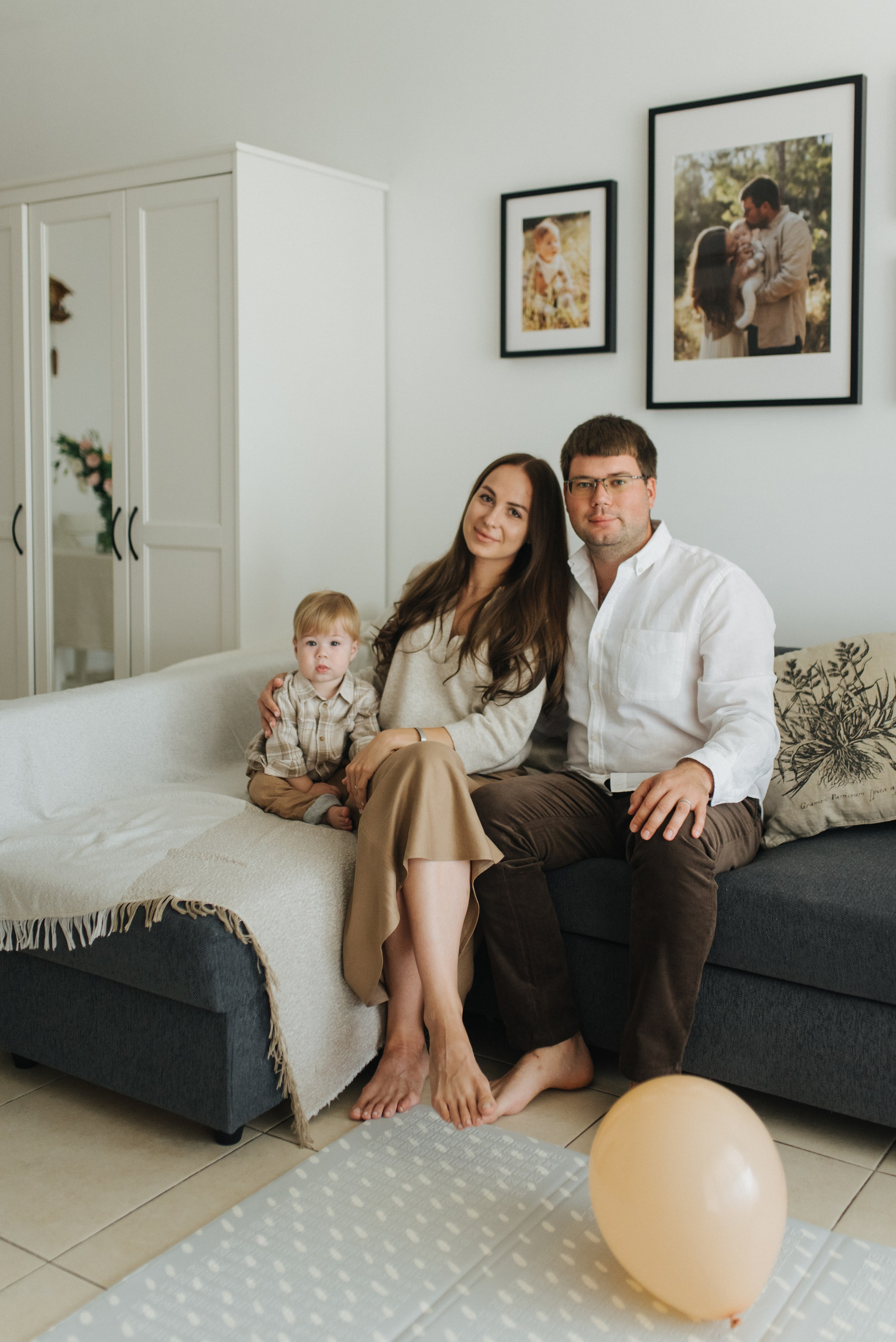 1st Birthday: Darya, Igor and Michael. Family photographer in Israel | Alesya Superfin