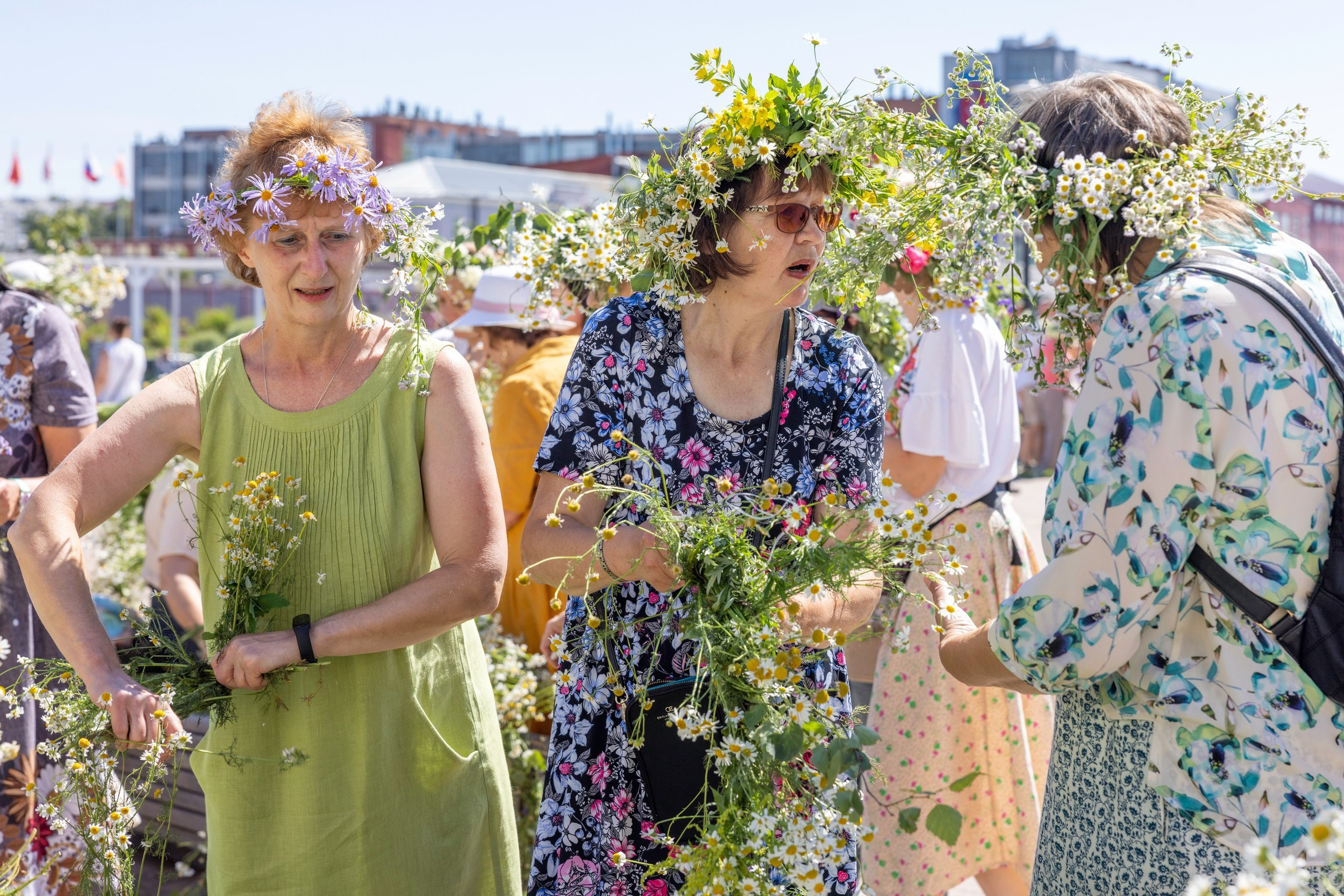 Фестиваль «Ромашковый хоровод». Северная ходьба. Фотограф в Туле Крупский АнДРей. Фотостудия «КАДР71» в Туле