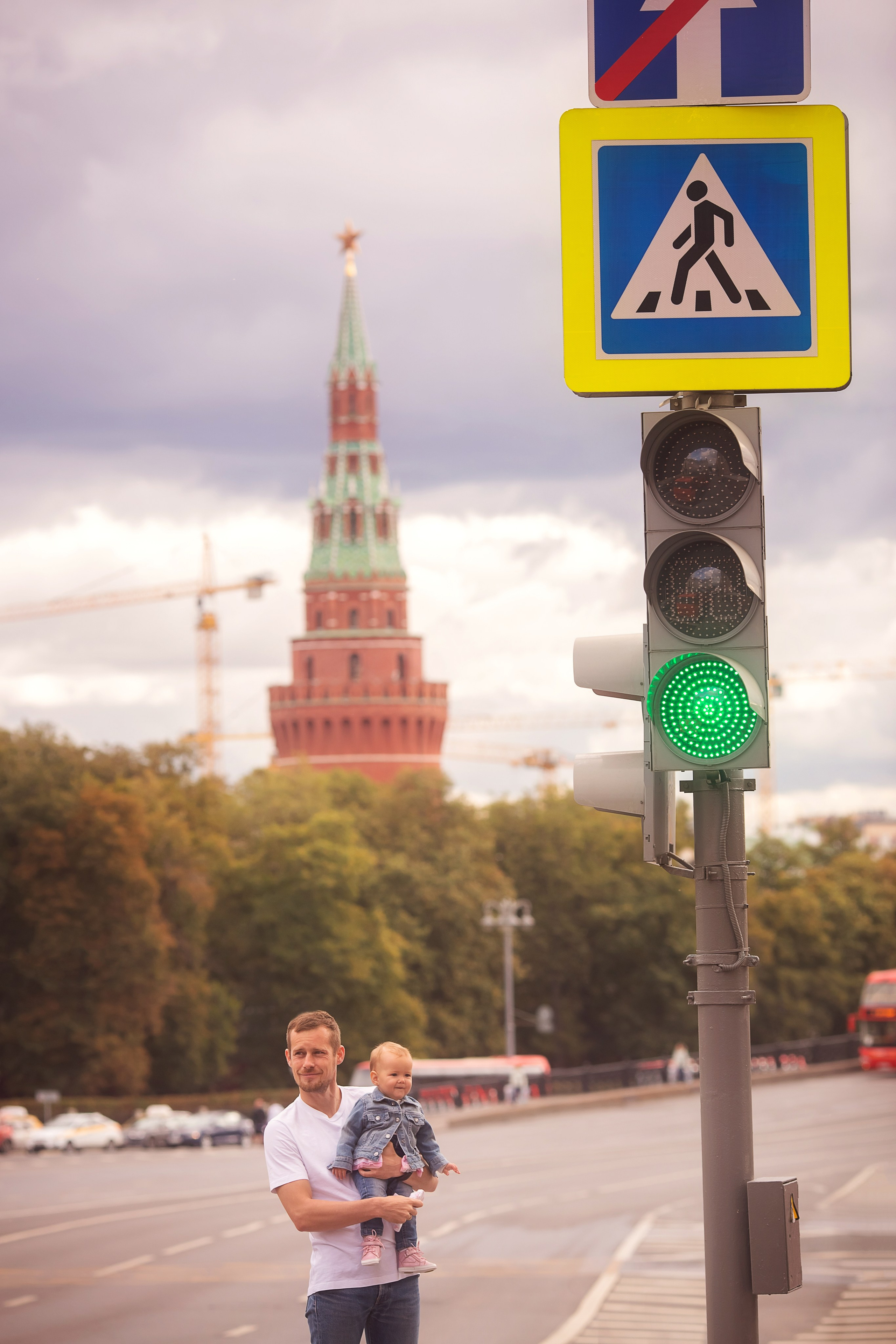 Фотосессия в центре Москвы. Детский и семейный фотограф Зоя Павкина