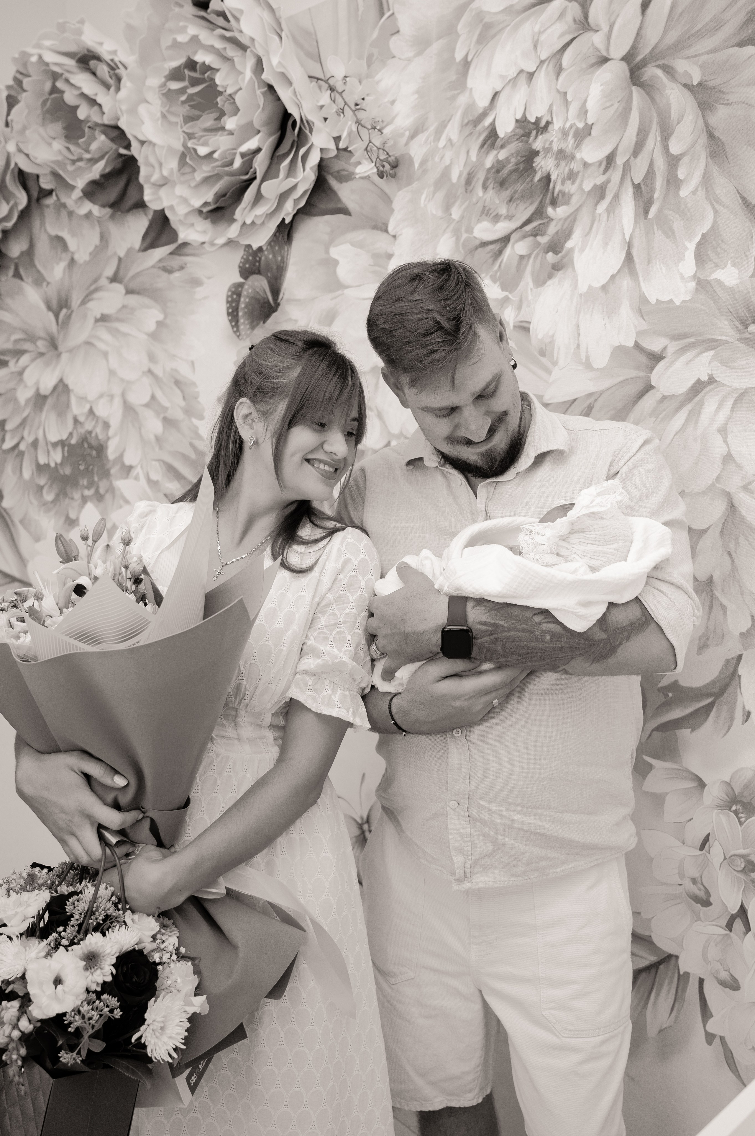 Выписка из роддома. Свадебный и семейный фотограф в Краснодаре Алина Мельник