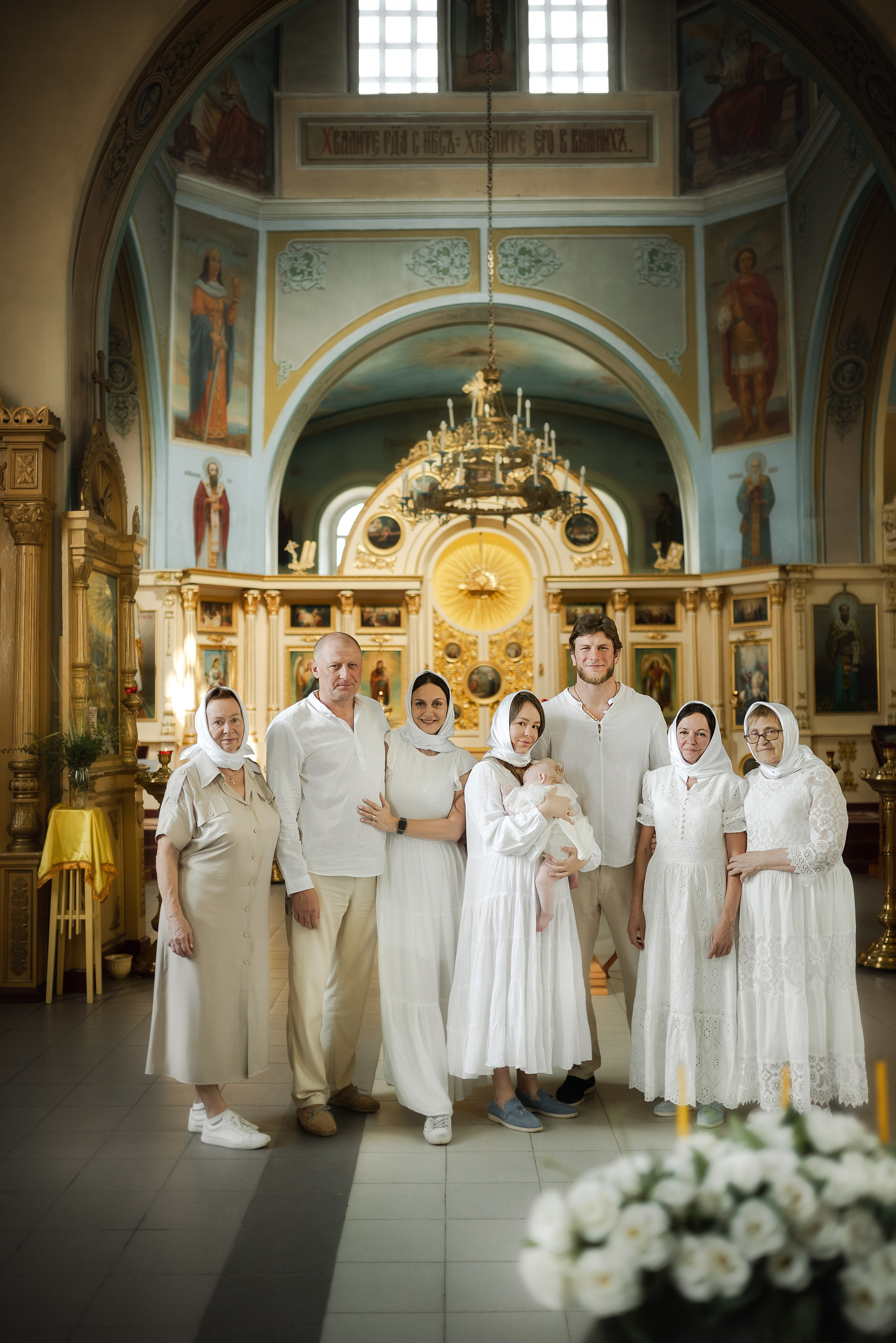Таинство Крещения. Профессиональный семейный и церковный фотограф в Ростове-на-Дону