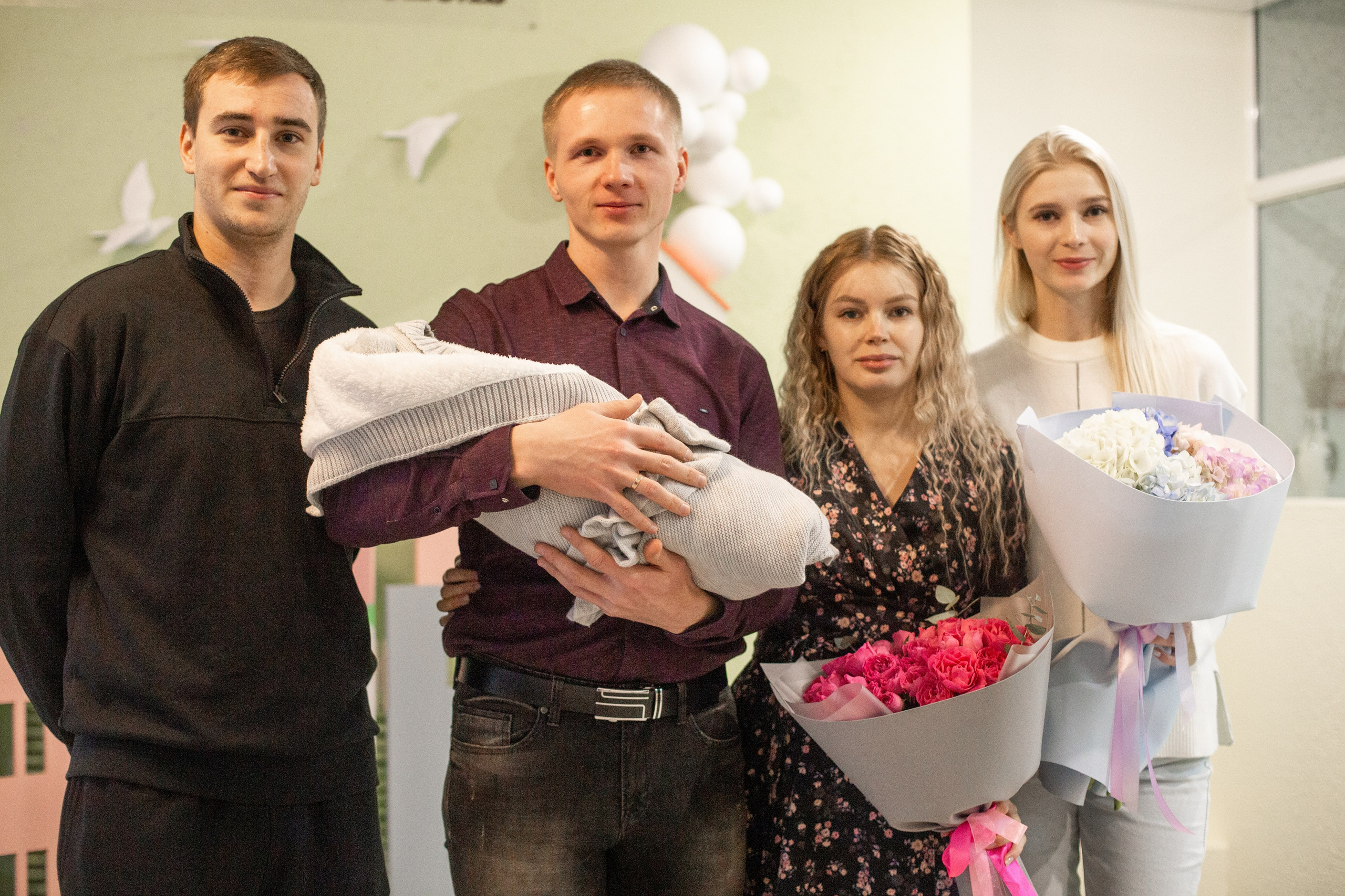 Выписка из 4 роддома город Ставрополь. Фотограф Ставрополь Пятигорск Елизавета Дарина