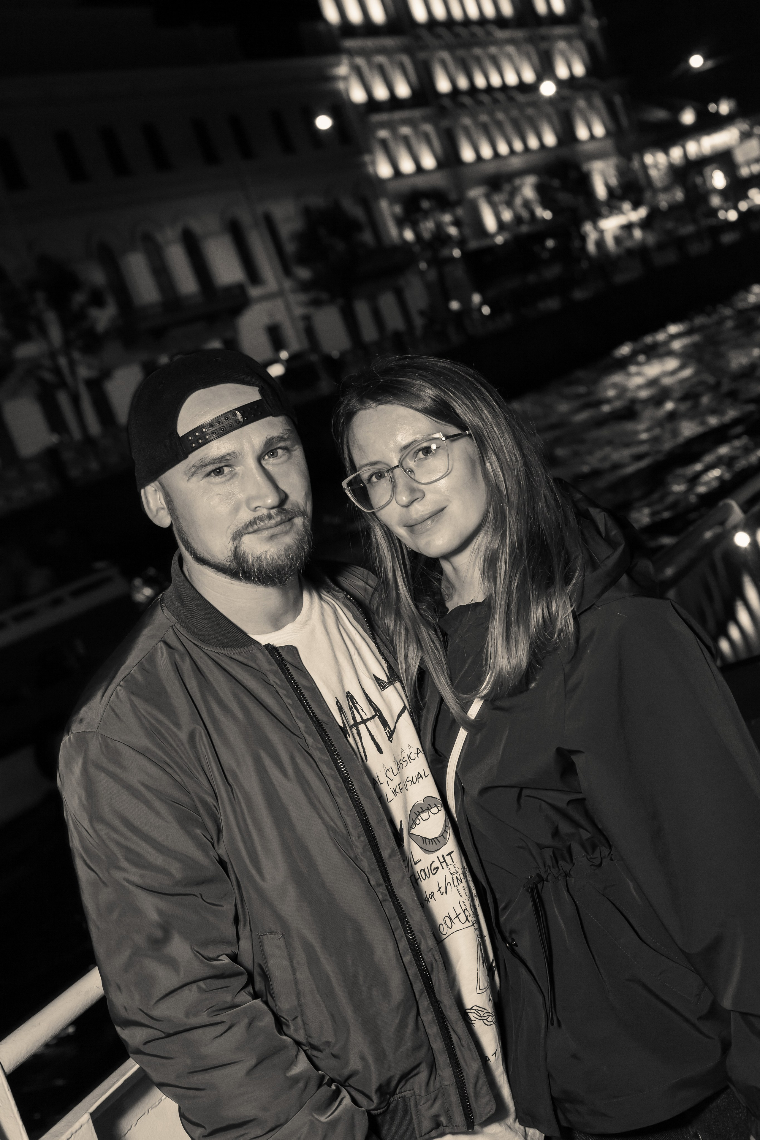 Ночной теплоход. Фотограф в Санкт — Петербурге Валерий Гаухман