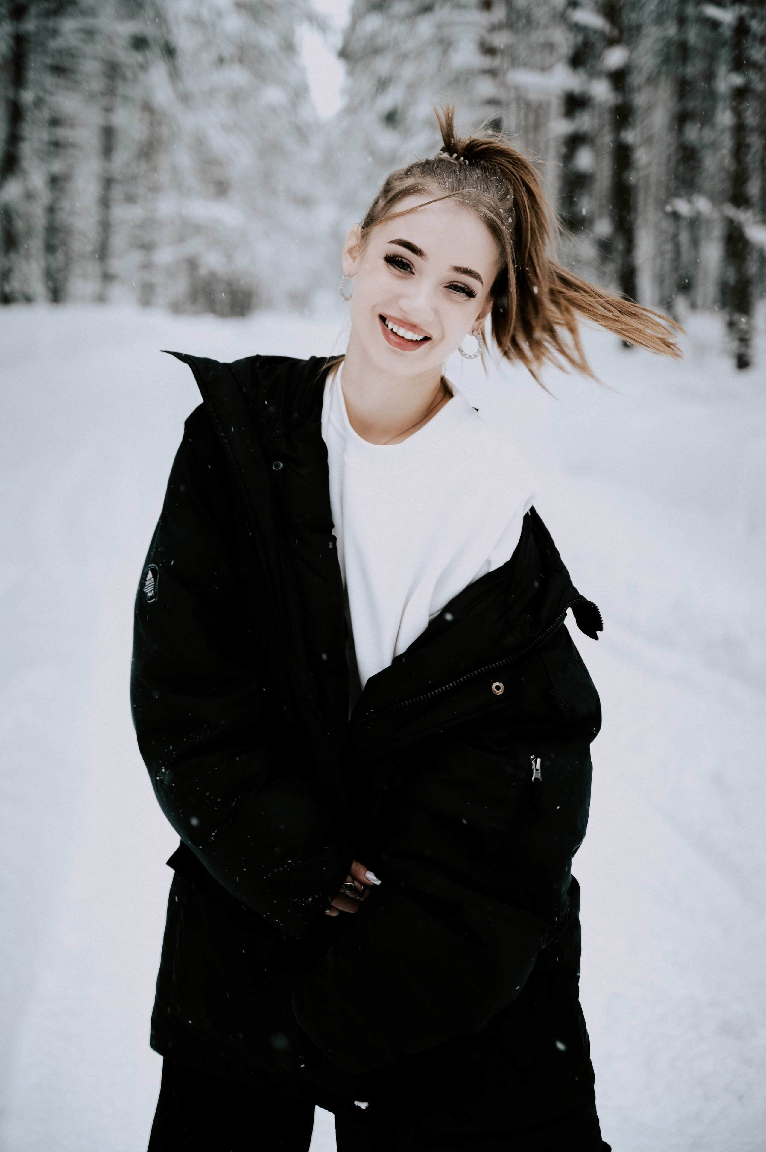 Индивидуальная съёмка для Аделины зима. Фотограф/видеограф Богдан Голованов