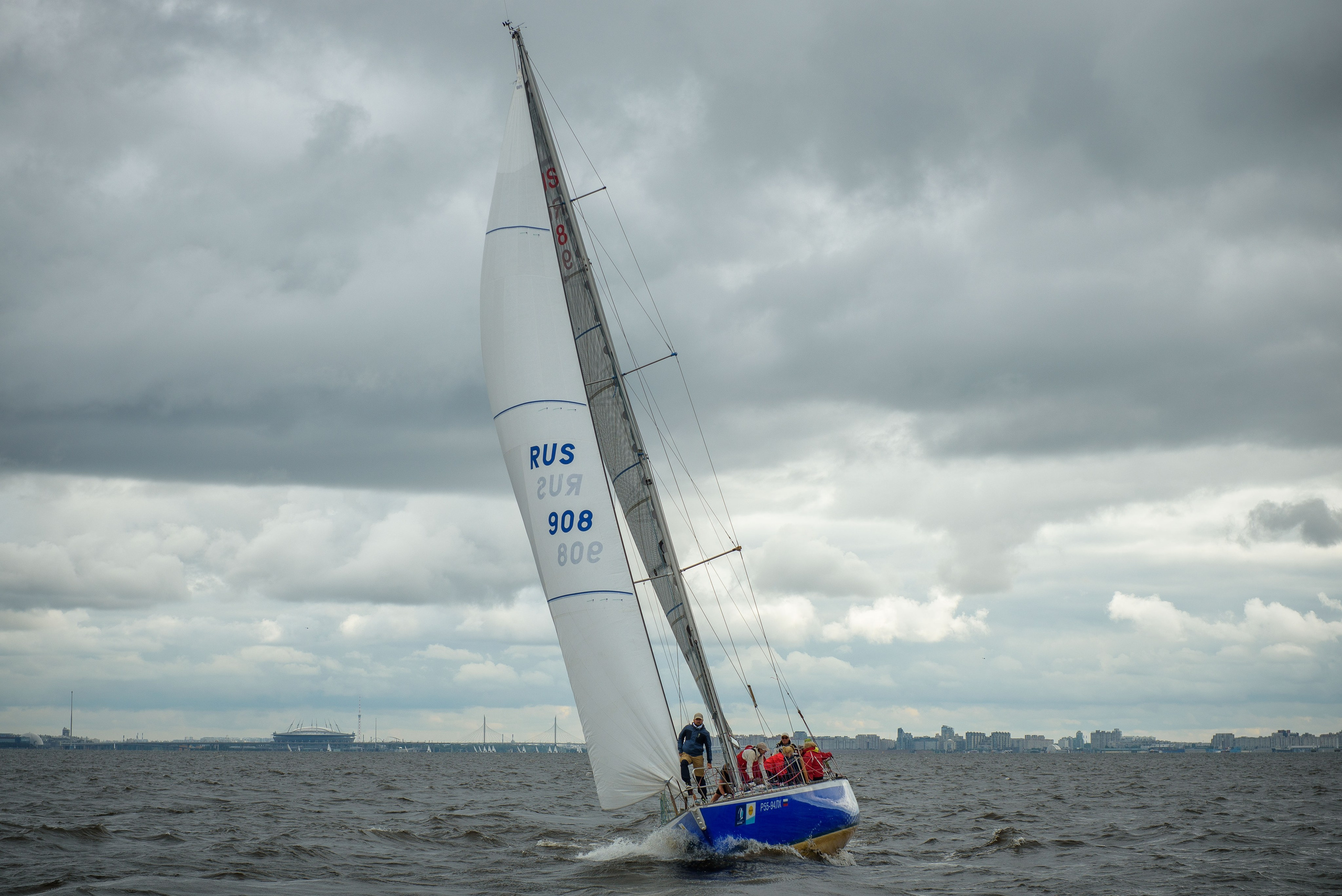 Яхтинг. Фотограф Дмитрий Потатуев