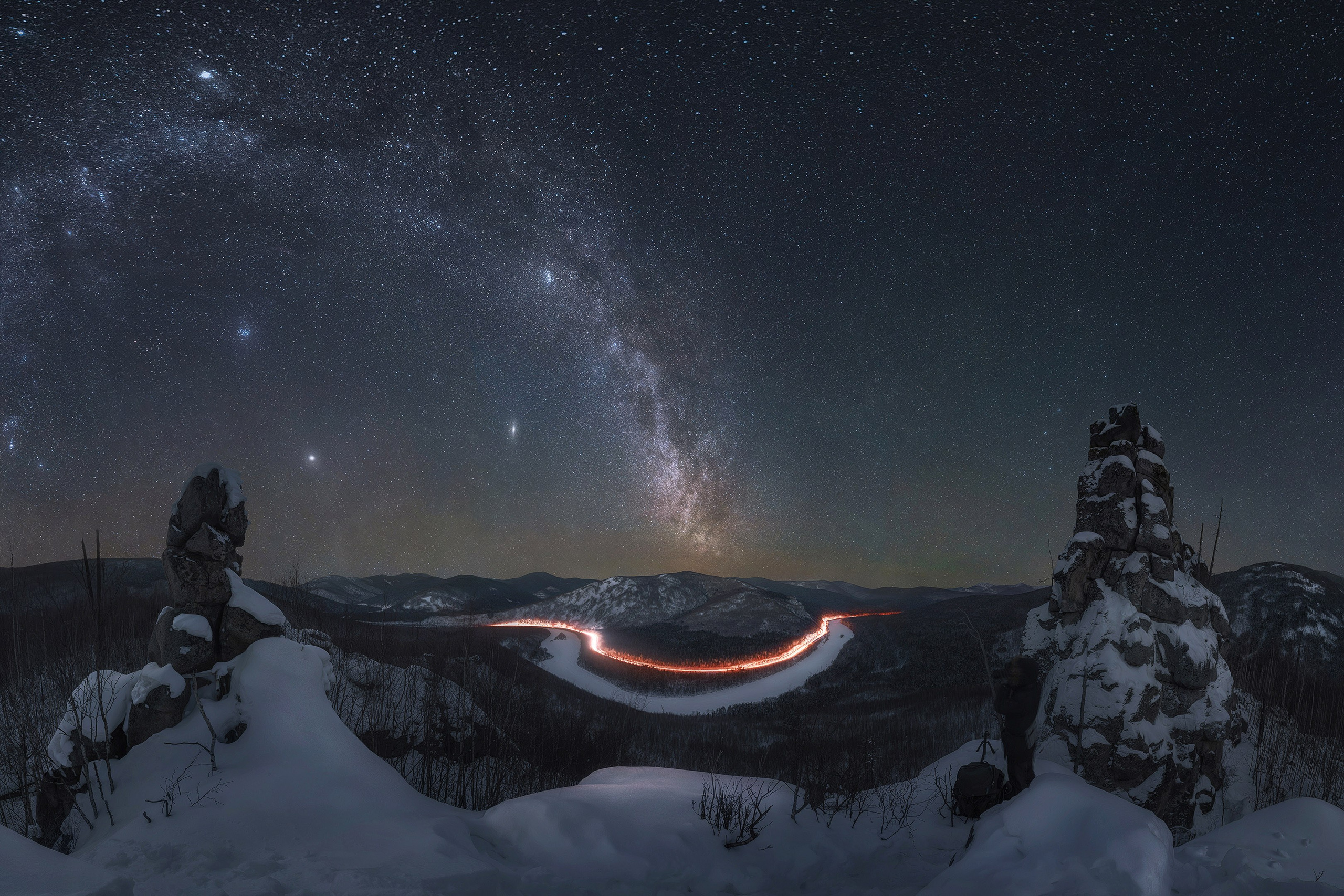 Астройпейзаж. Профессиональный фотограф в Хабаровске Артём Паймуллин