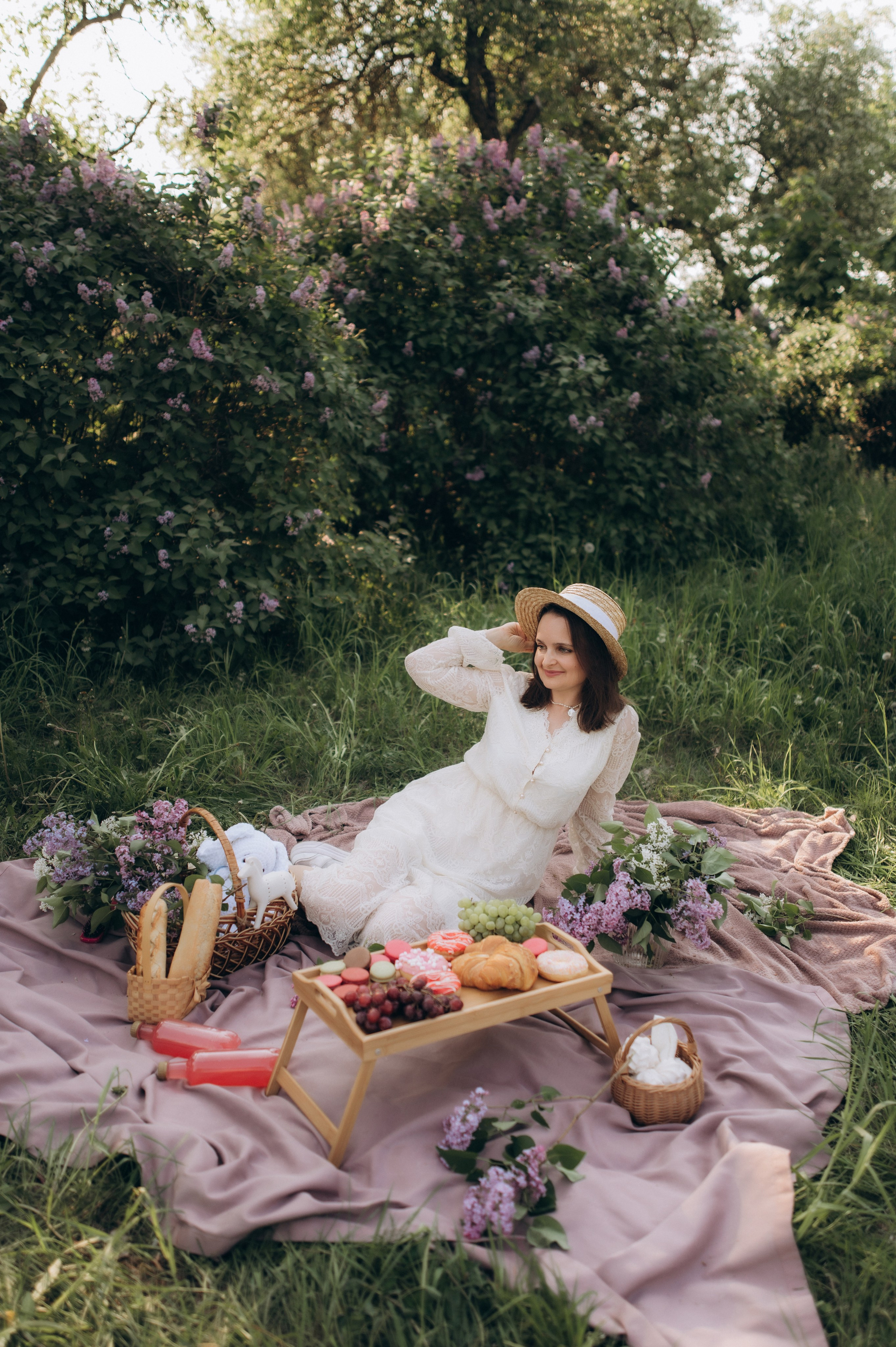 Фото-проект в сирени. Семейный фотограф в Санкт-Петербурге Александра Милованова