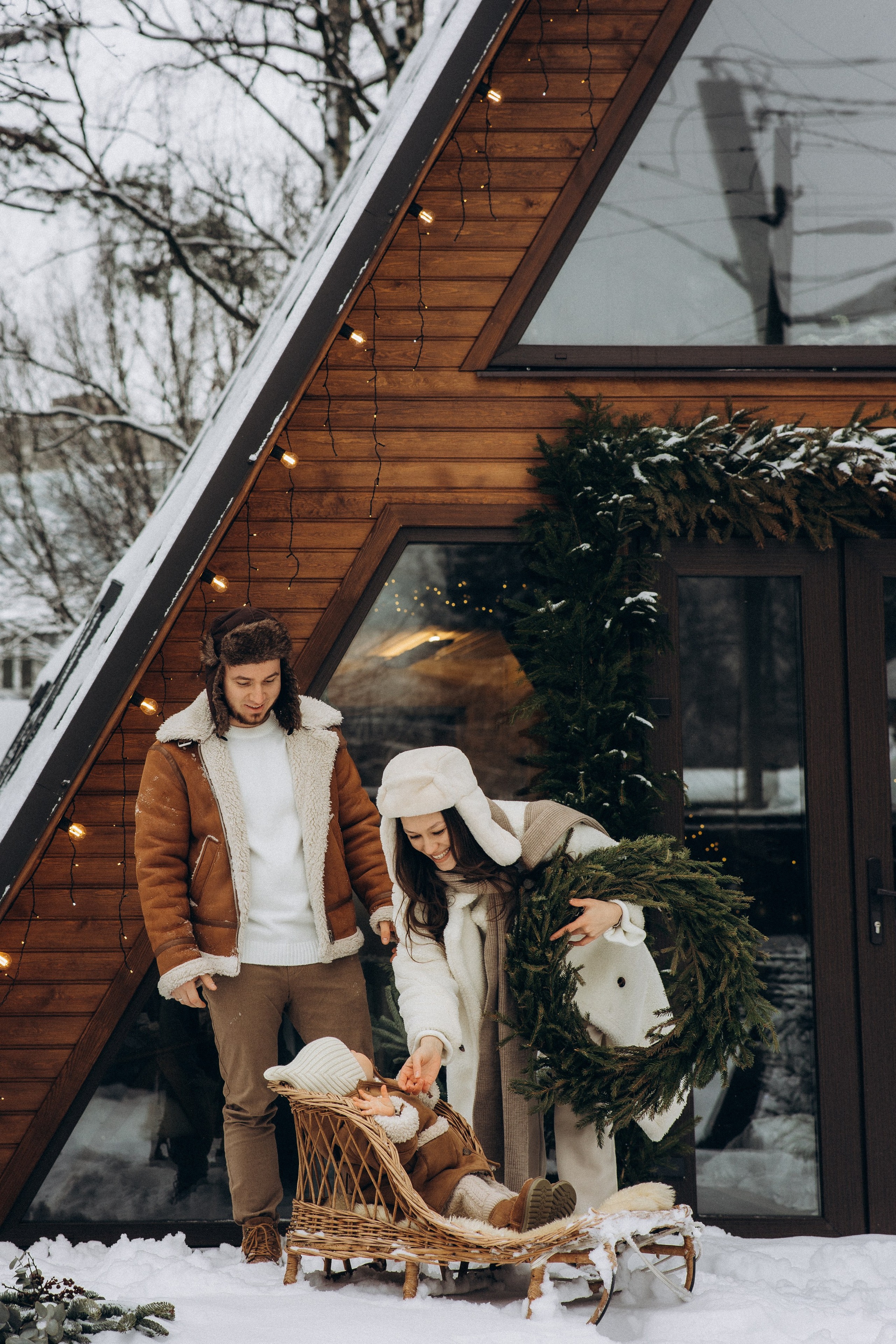 Зимняя семейная история. Семейный фотограф Москва Юлиана Фетисова