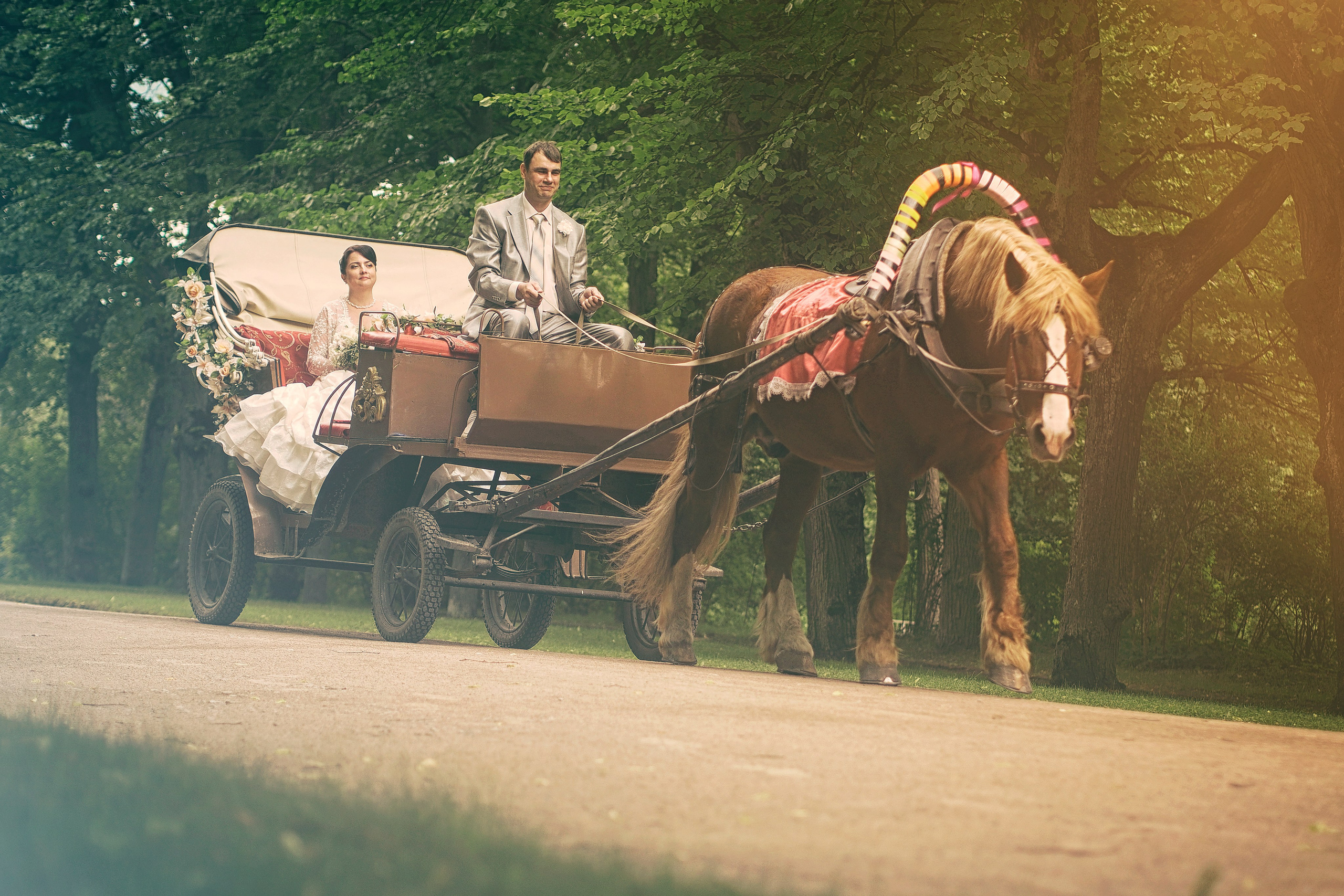 Свадебная фотосессия в Павловске