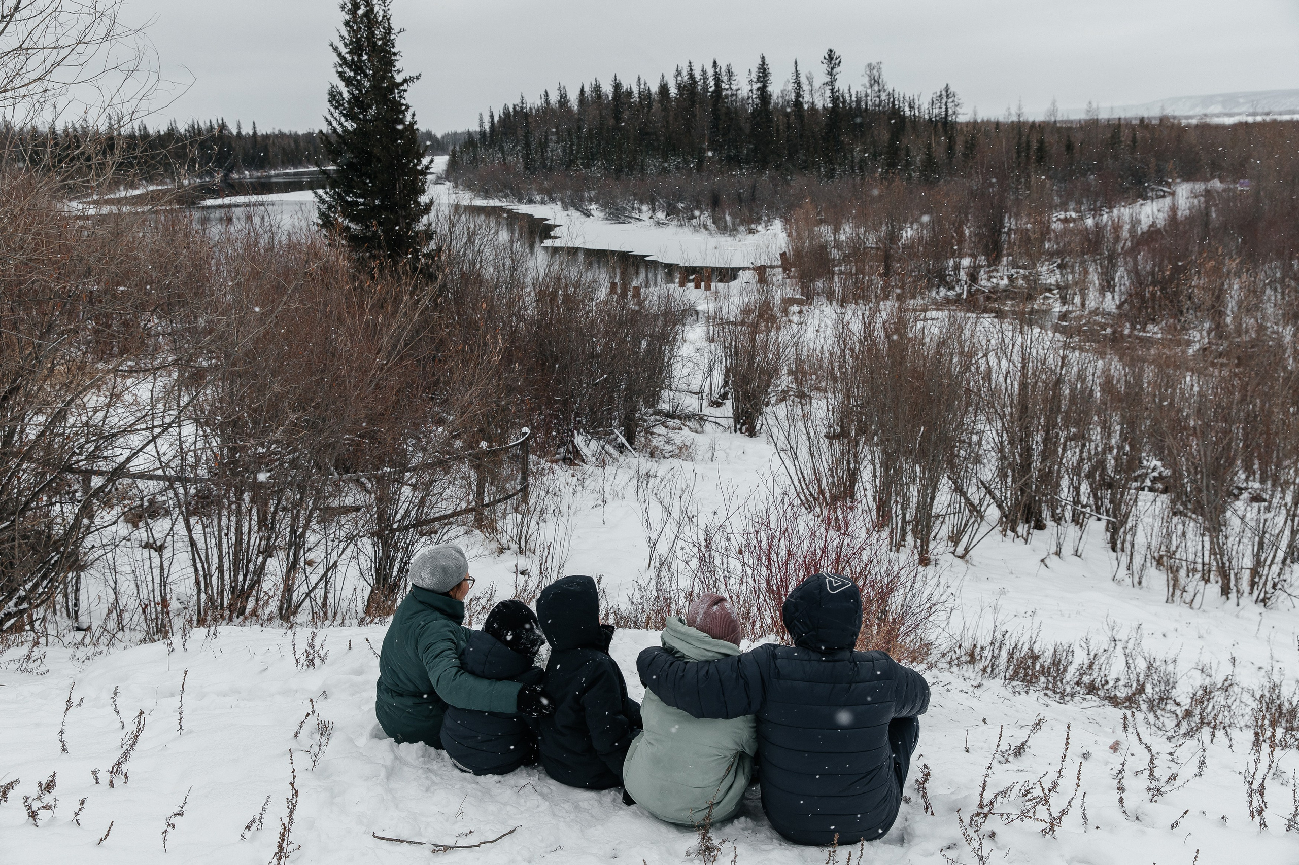 Степановы. Воронистая Анастасия. Фотограф Якутия, Томпонский район