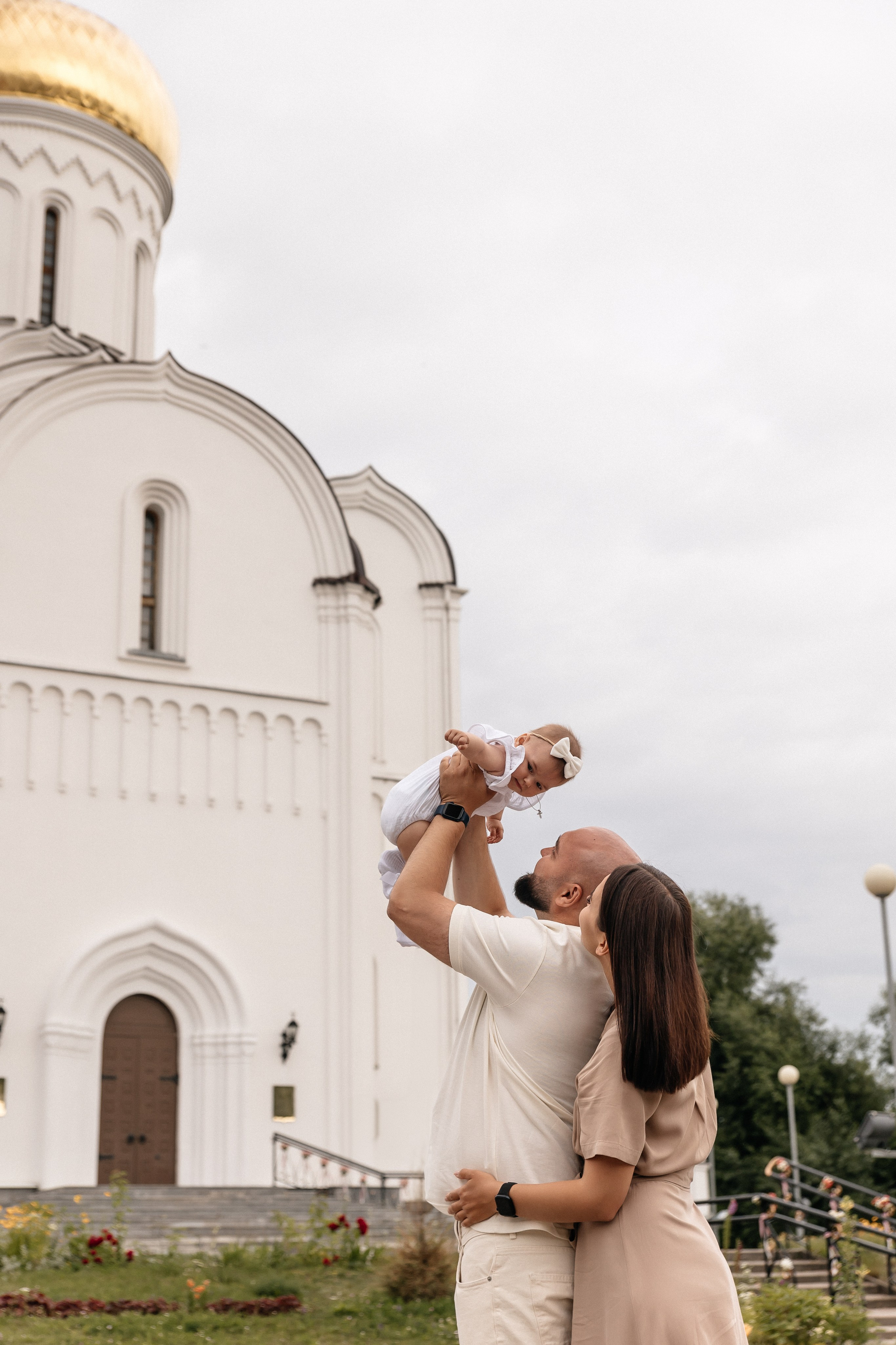 Крещение Ксении. Семейный фотограф Минск Усова Ольга