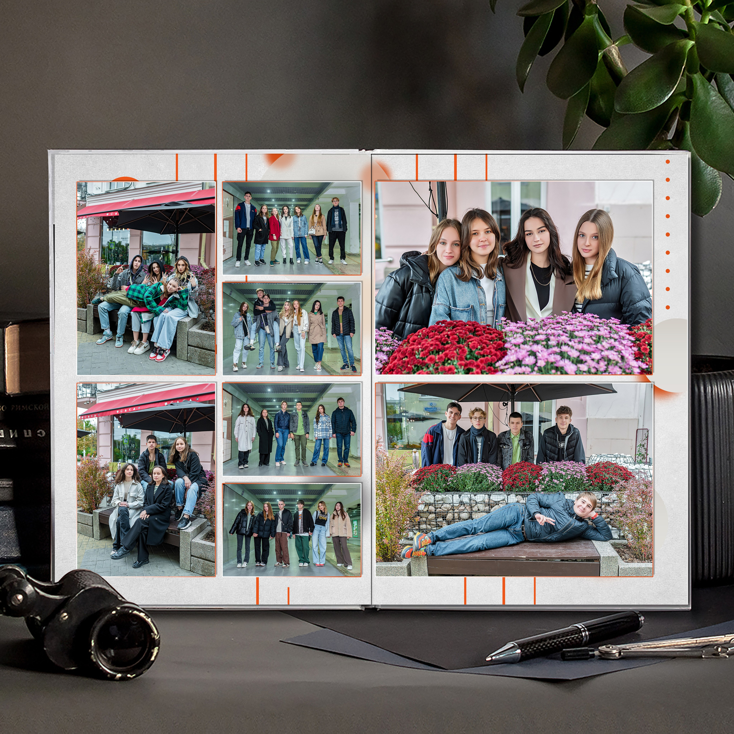 Выпускной альбом для выпускников школы (Дизайн № 235). Современные Выпускные Альбомы в Ростове-на-Дону