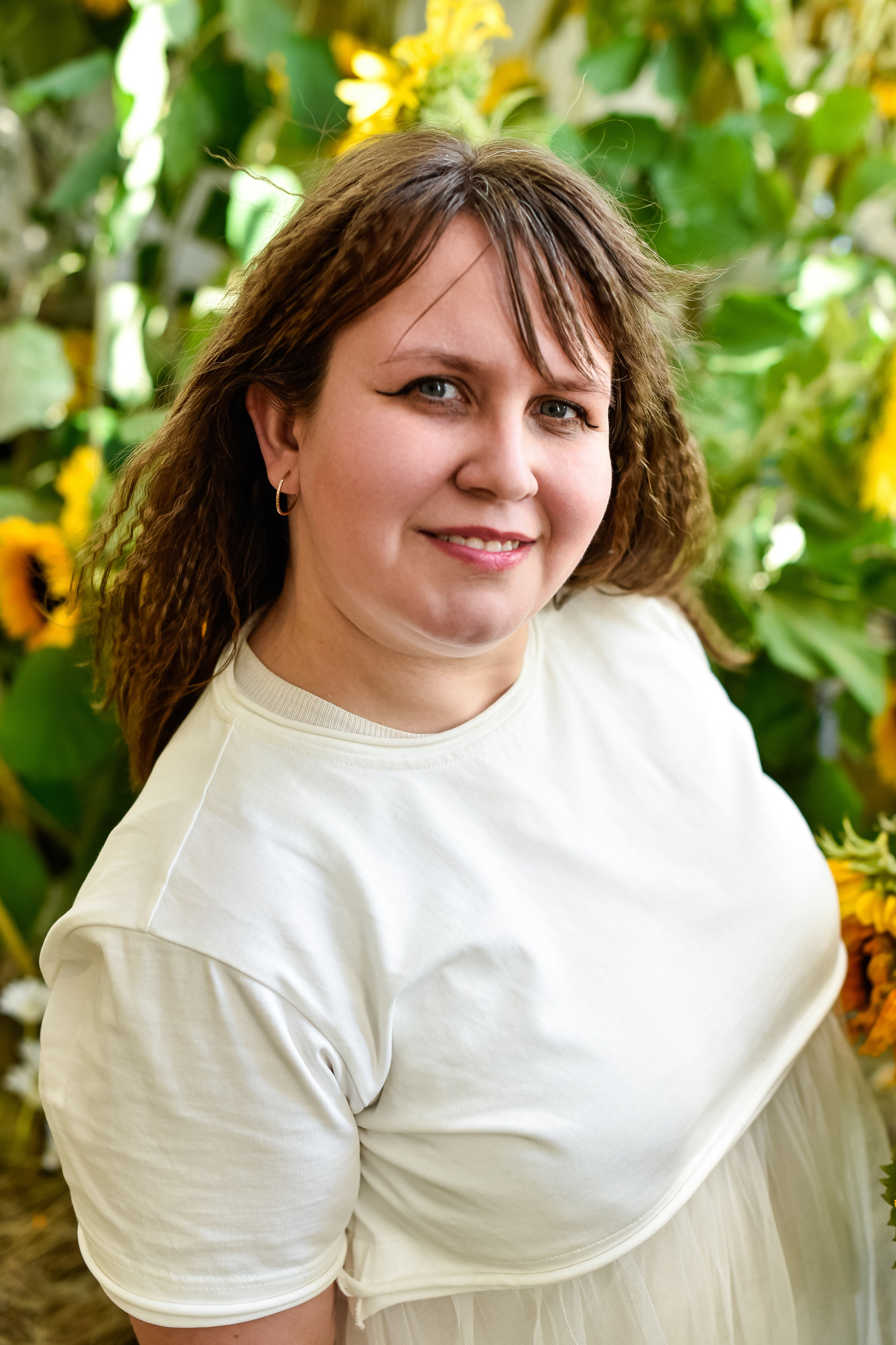 Анна подсолнухи