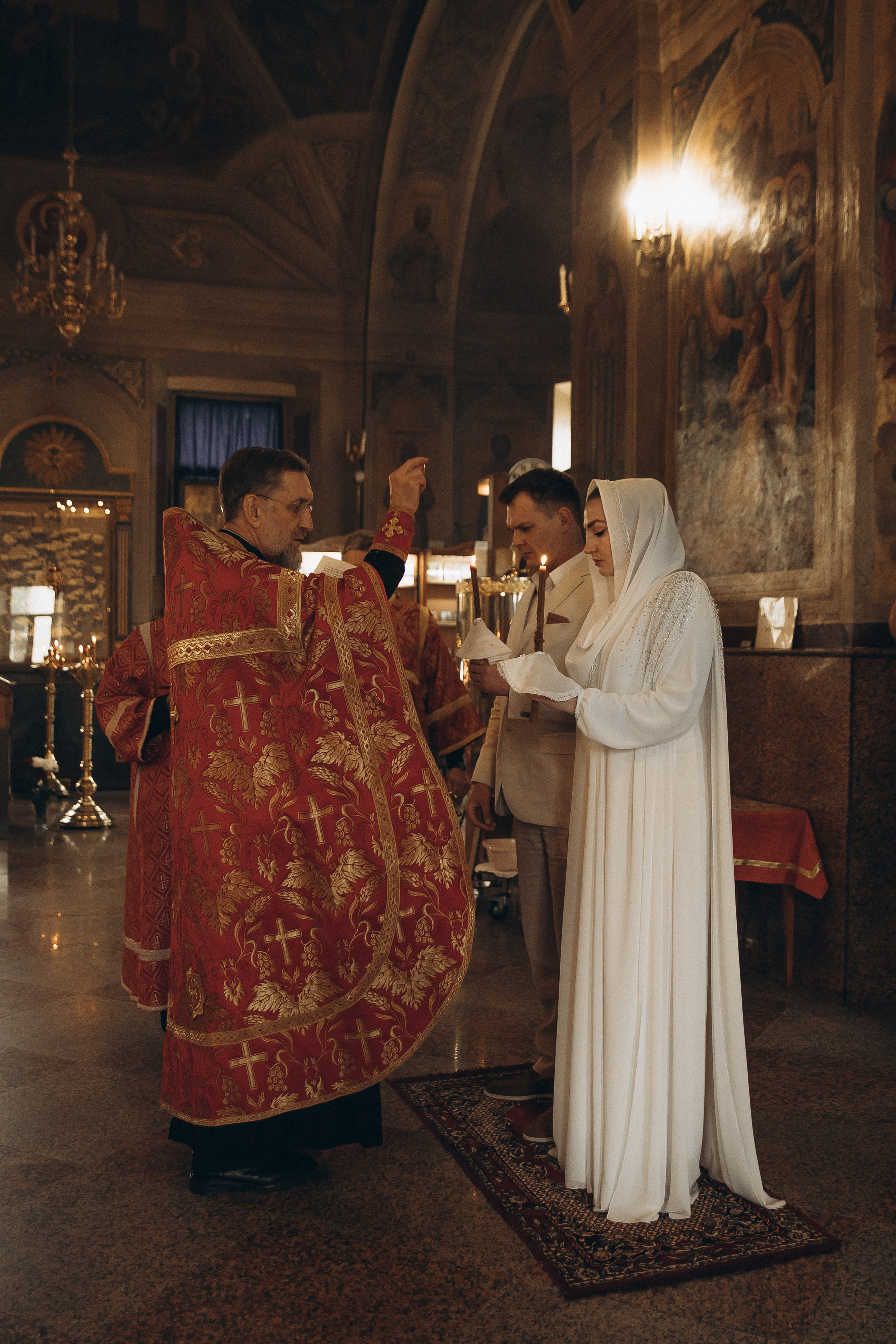 Венчание. Семейный фотограф в Москве и Королеве Евгения Баукова