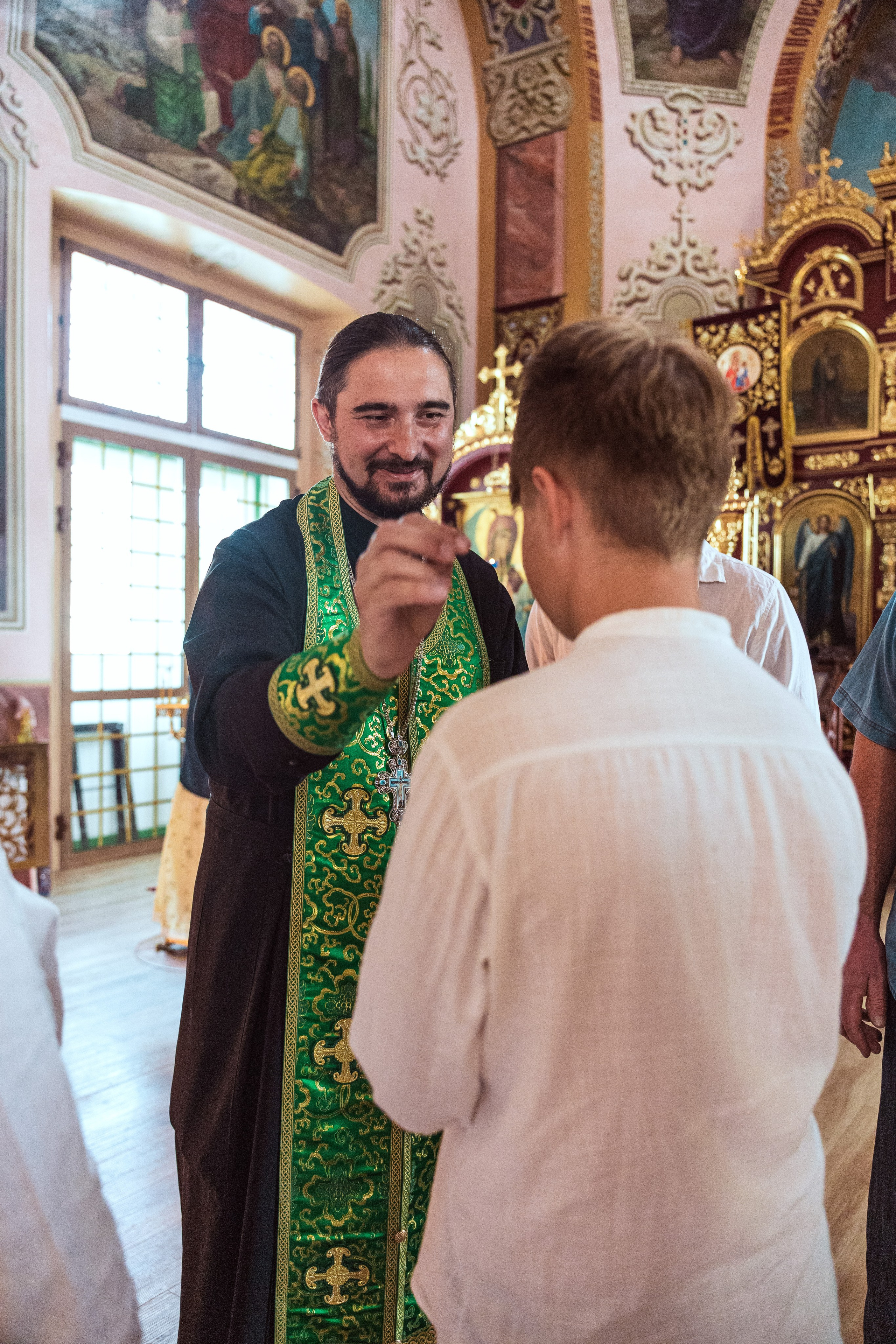 Крещение ребёнка в храме. Фотограф Рябинин Евгений. Нижний тагил\Екатеринбург