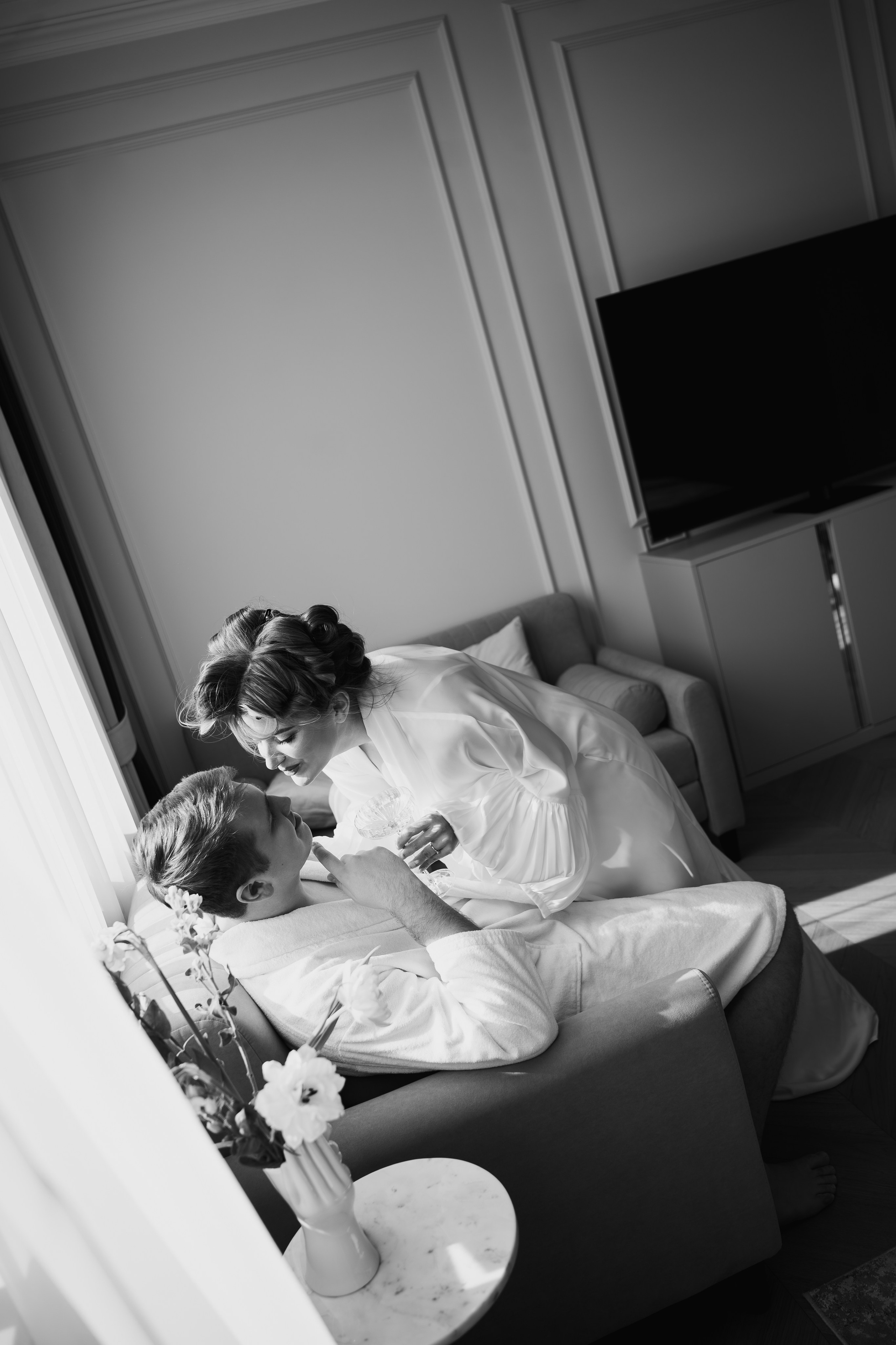 Утро Дианы и Данила. Свадебный фотограф