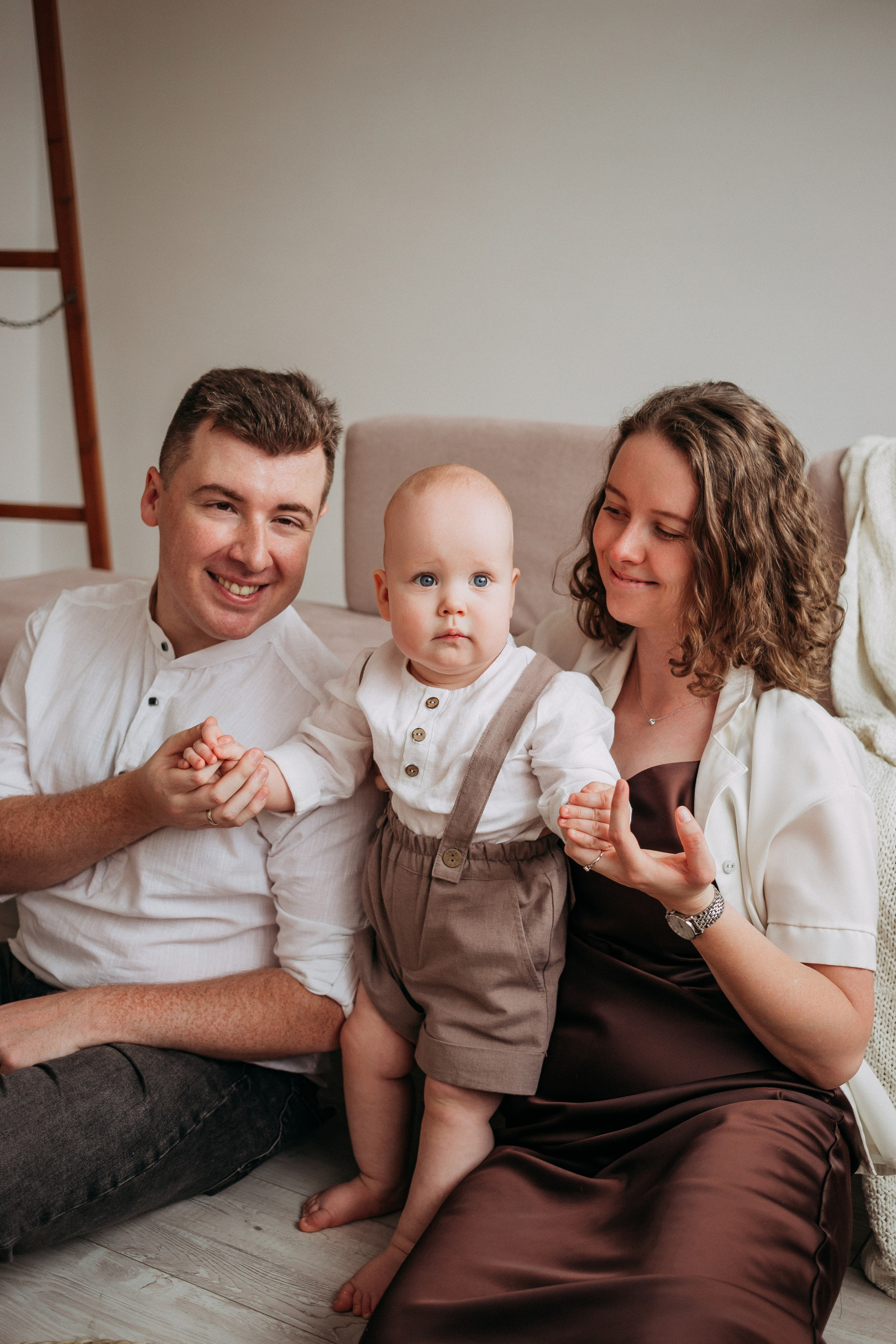 Семейная новогодняя фотосессия. Фотограф в Санкт-Петербурге Гарипова Валерия