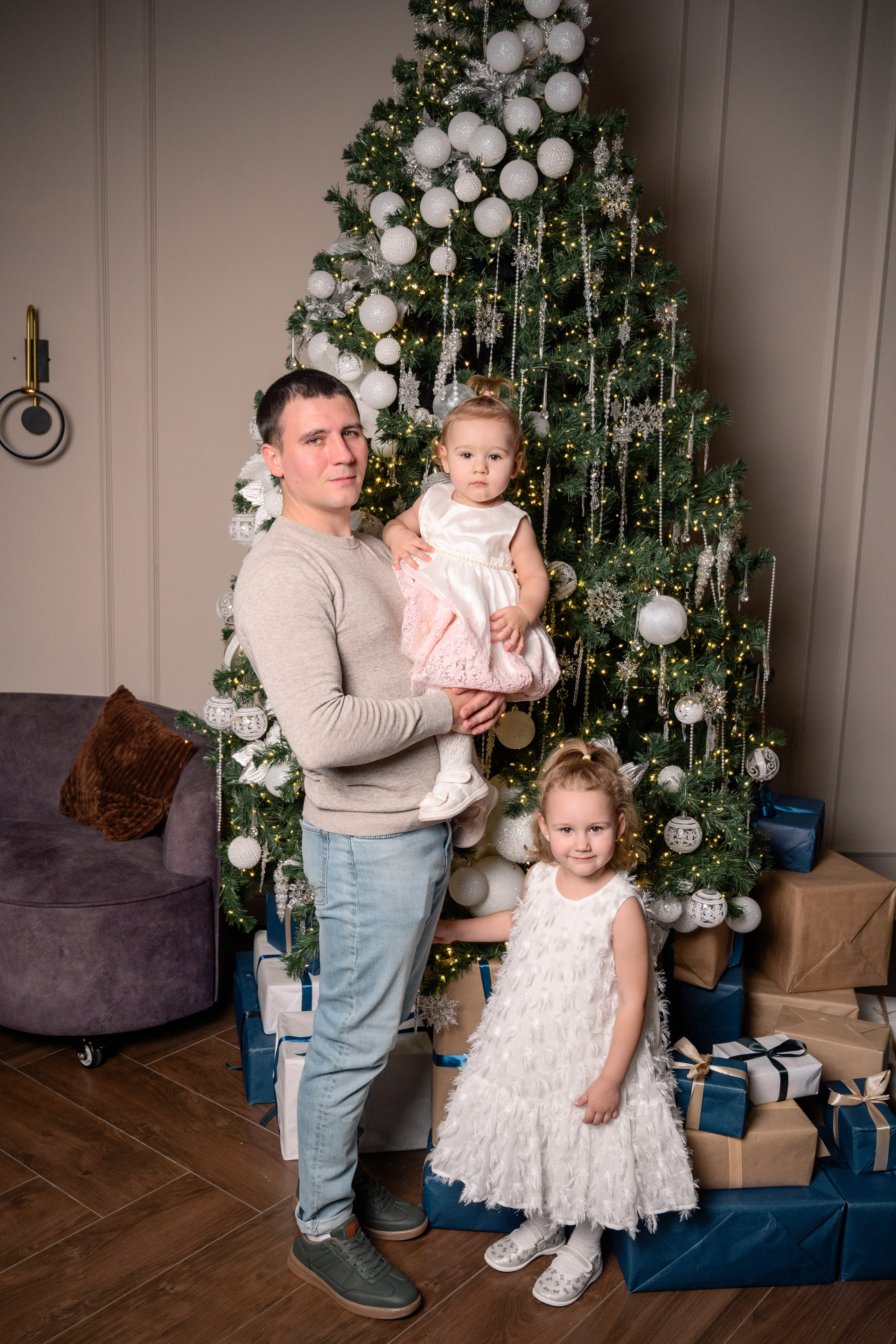 Семейная новогодняя история. Фотограф в Ростове-на-Дону Оксана Филатьева