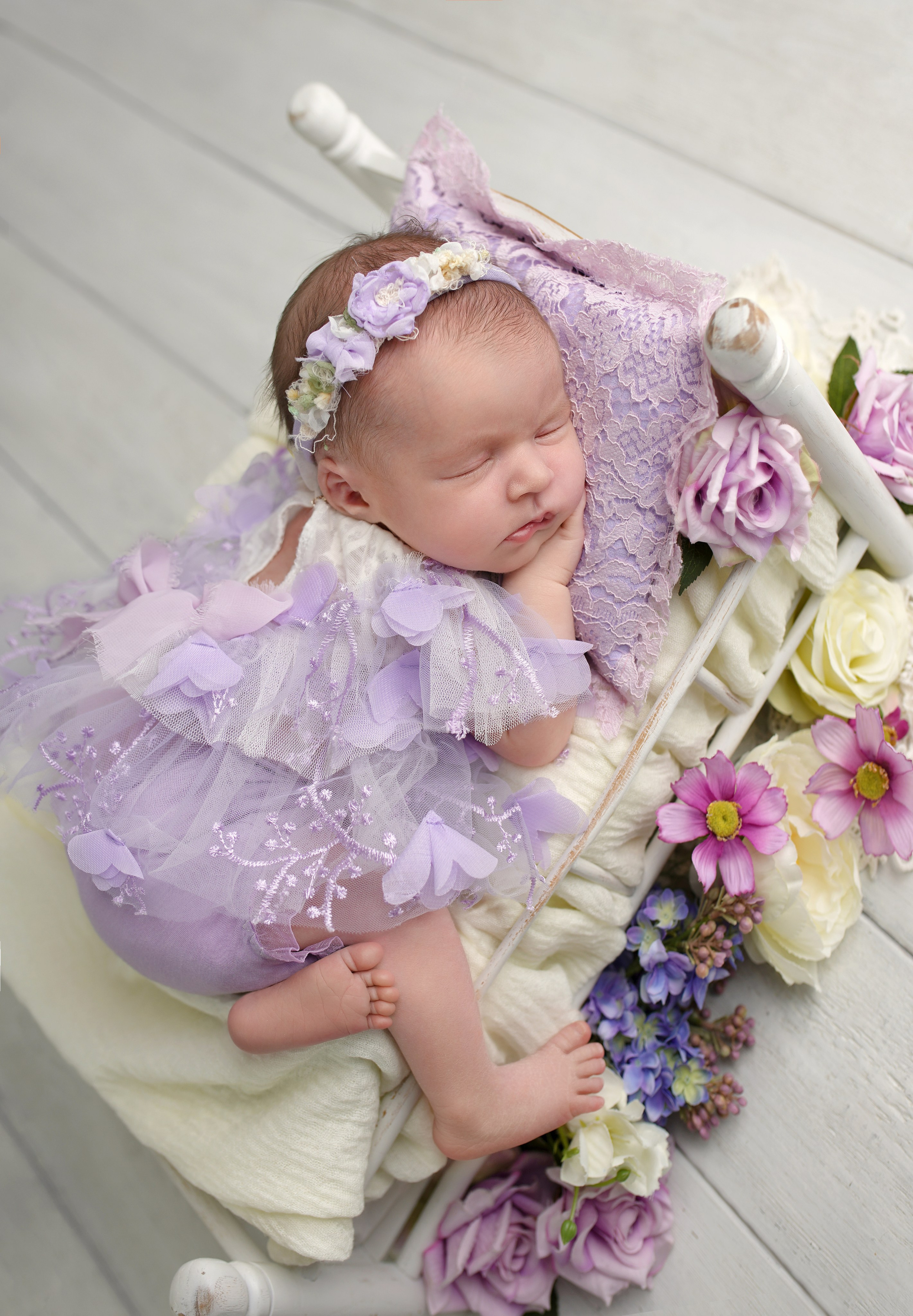 Новорождённые девочки. Детский фотограф и фотограф новорожденных в Калининград Оксана Иваний