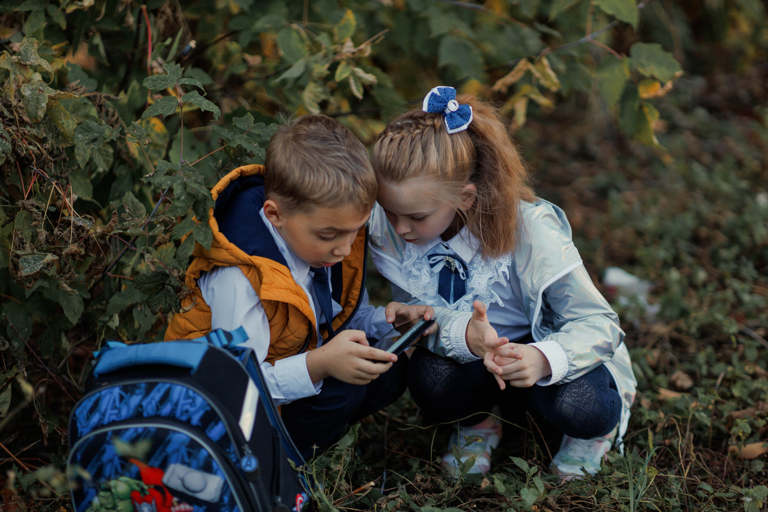 Школьная прогулка. Детский и семейный фотограф в Твери Ольга Крестьянинова