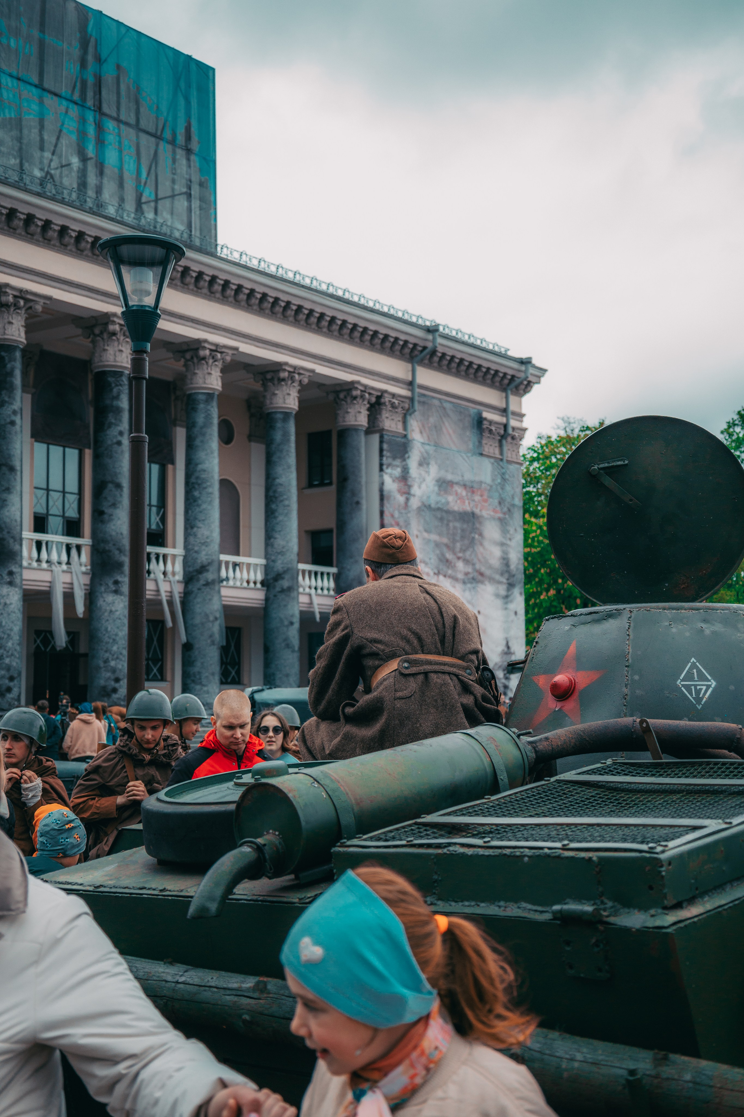 Реконструкция взятия рейхстага. Photographer Vladislav Voronovich