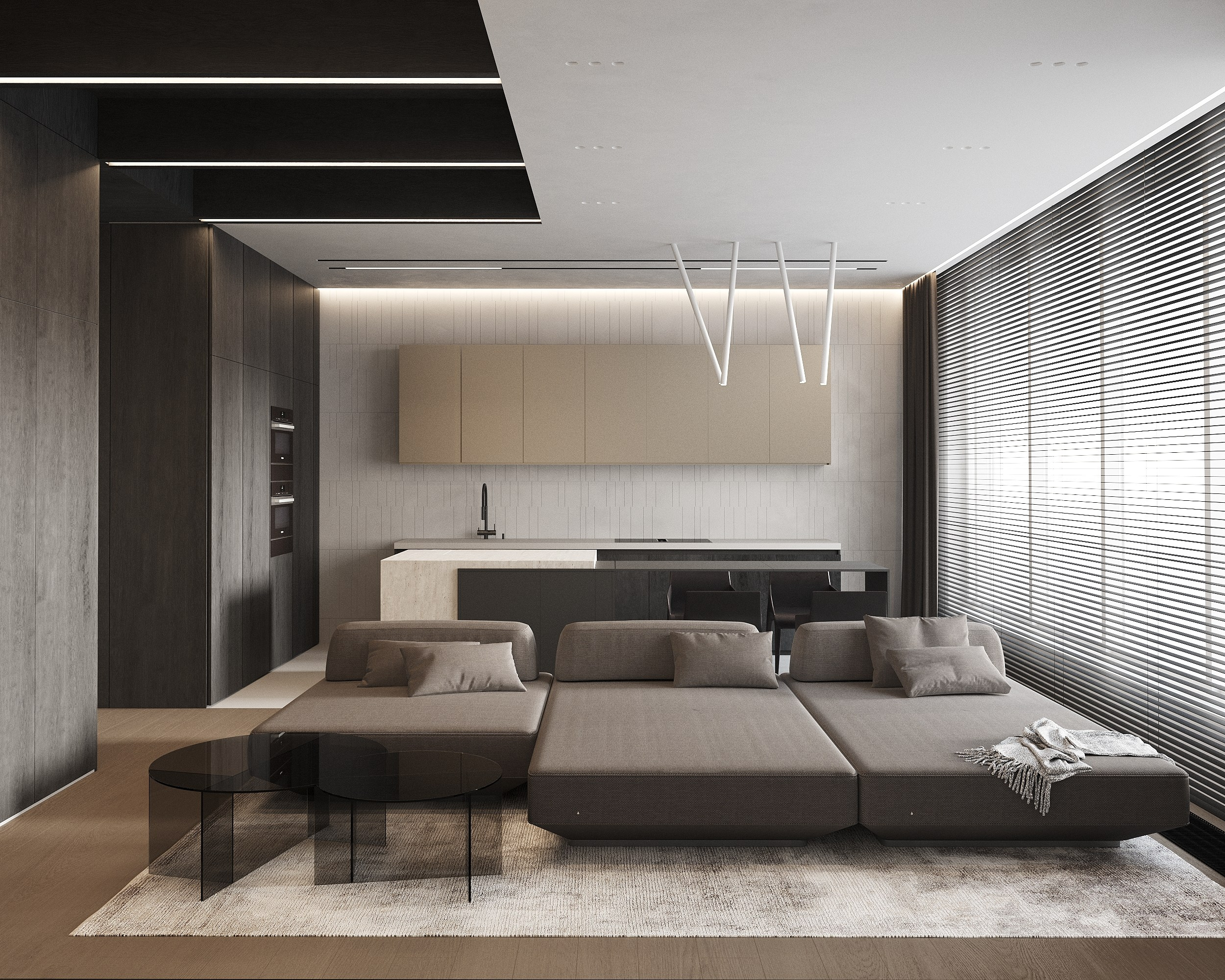 KM Residence Prime. Студия дизайна интерьера BERNIDesign