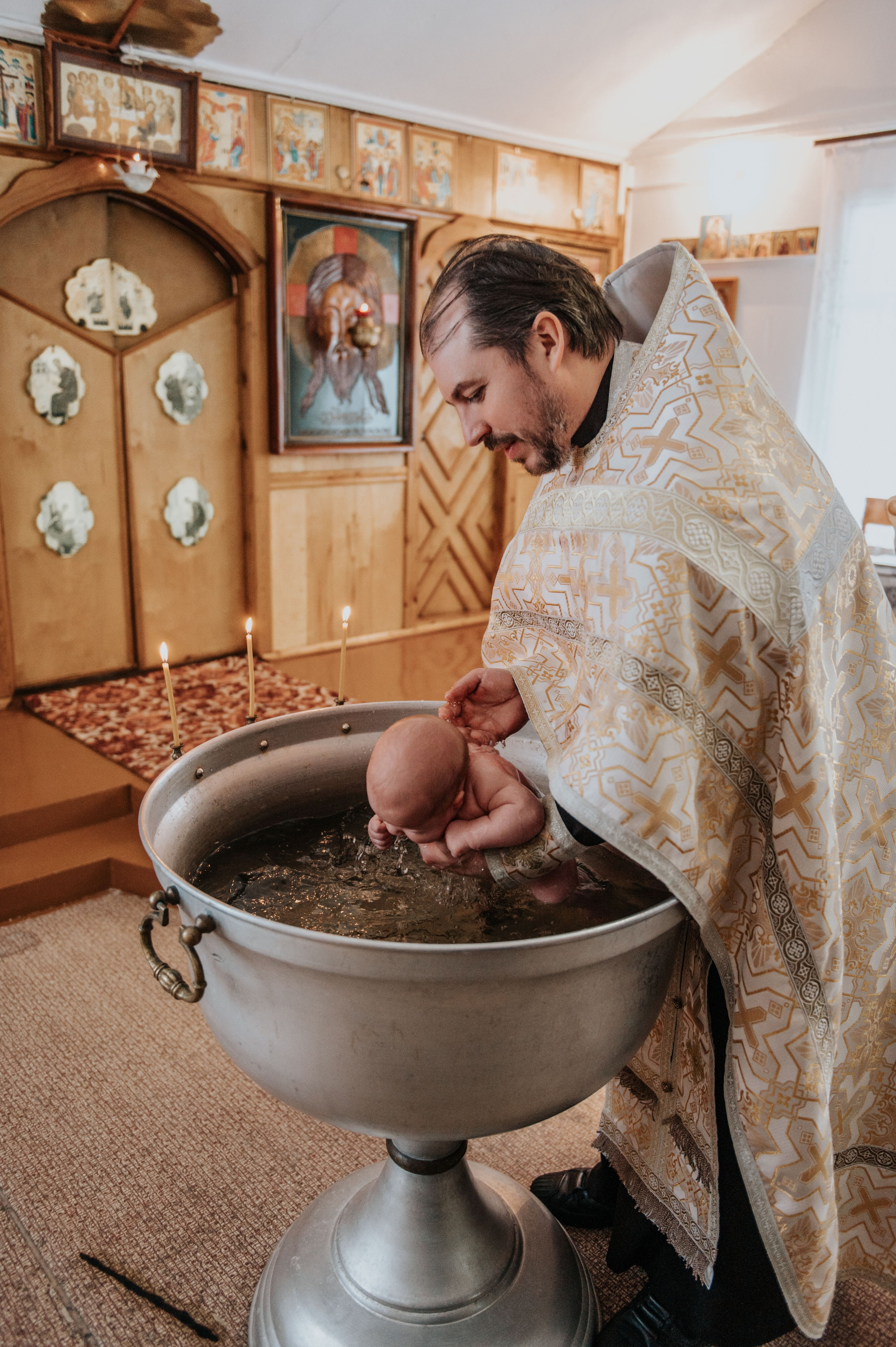 Таинство крещения Мирославы. Фотограф в Сургуте Светлана Гибадуллина