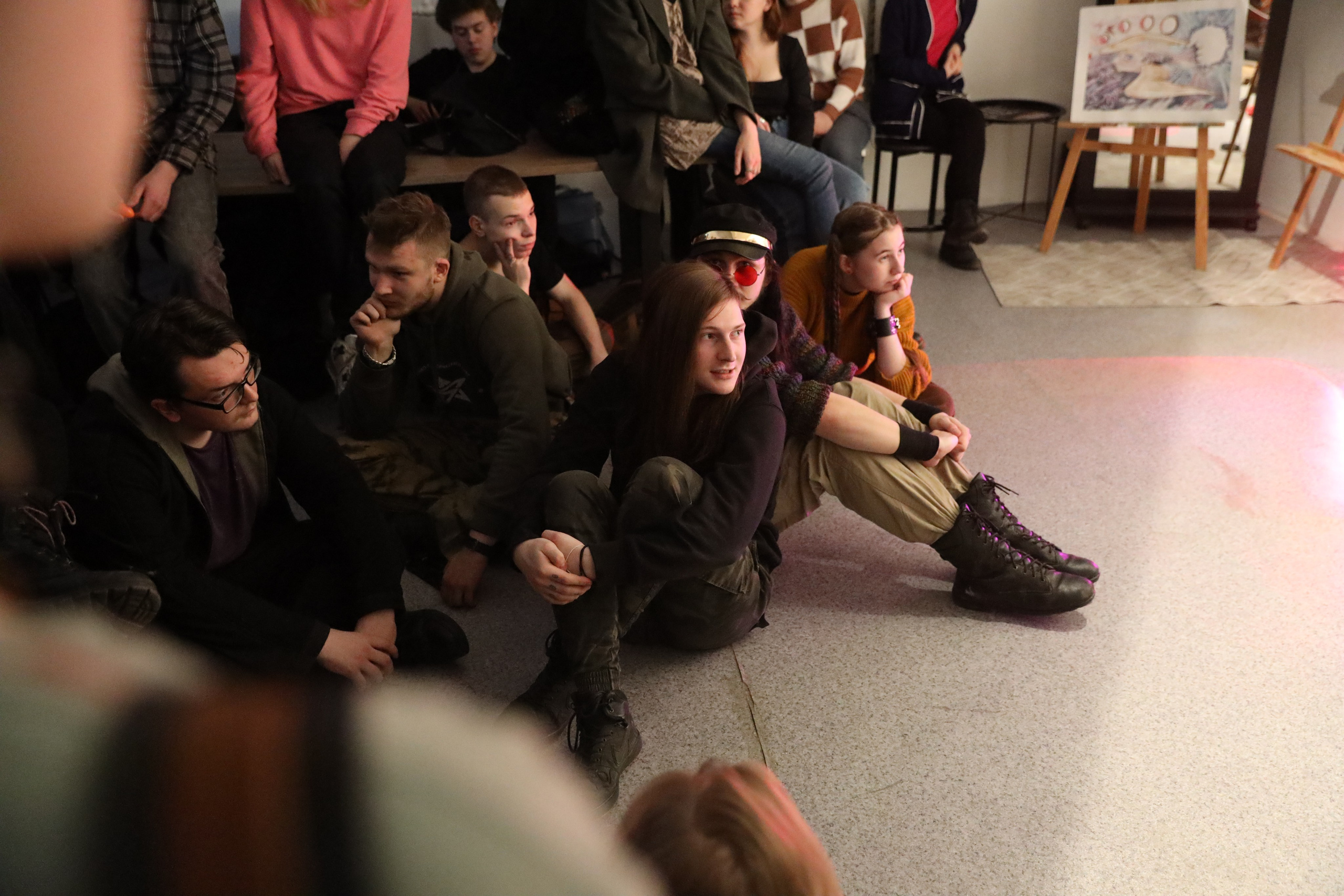 Выставка-перформанс. Творческое пространство в Санкт-Петербурге