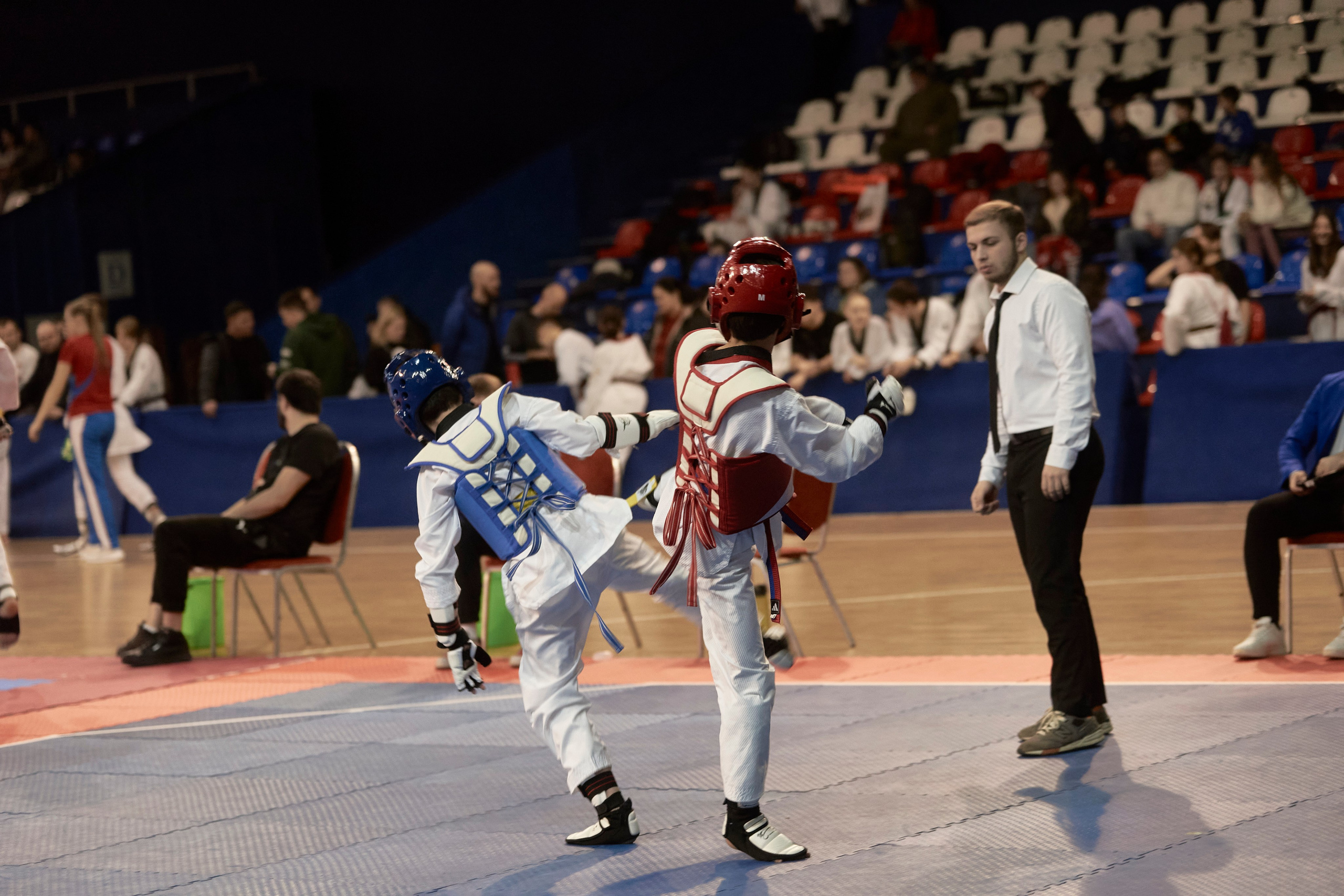 Taekwondo kids. Фотограф Наталья Леонова