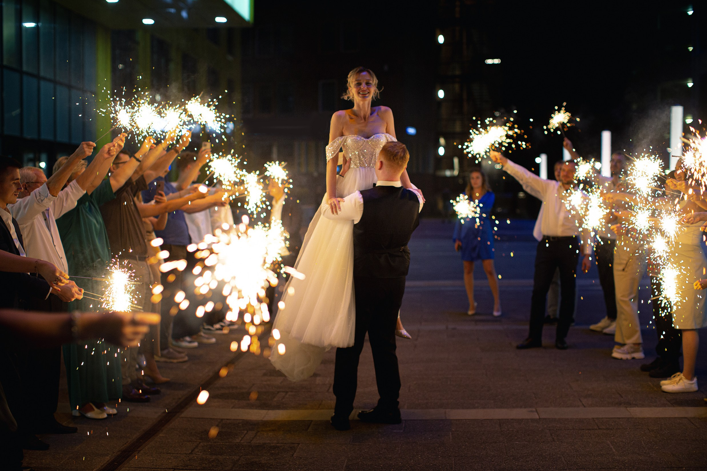 Свадьба с гостями. Свадебный и портретный фотограф Москва