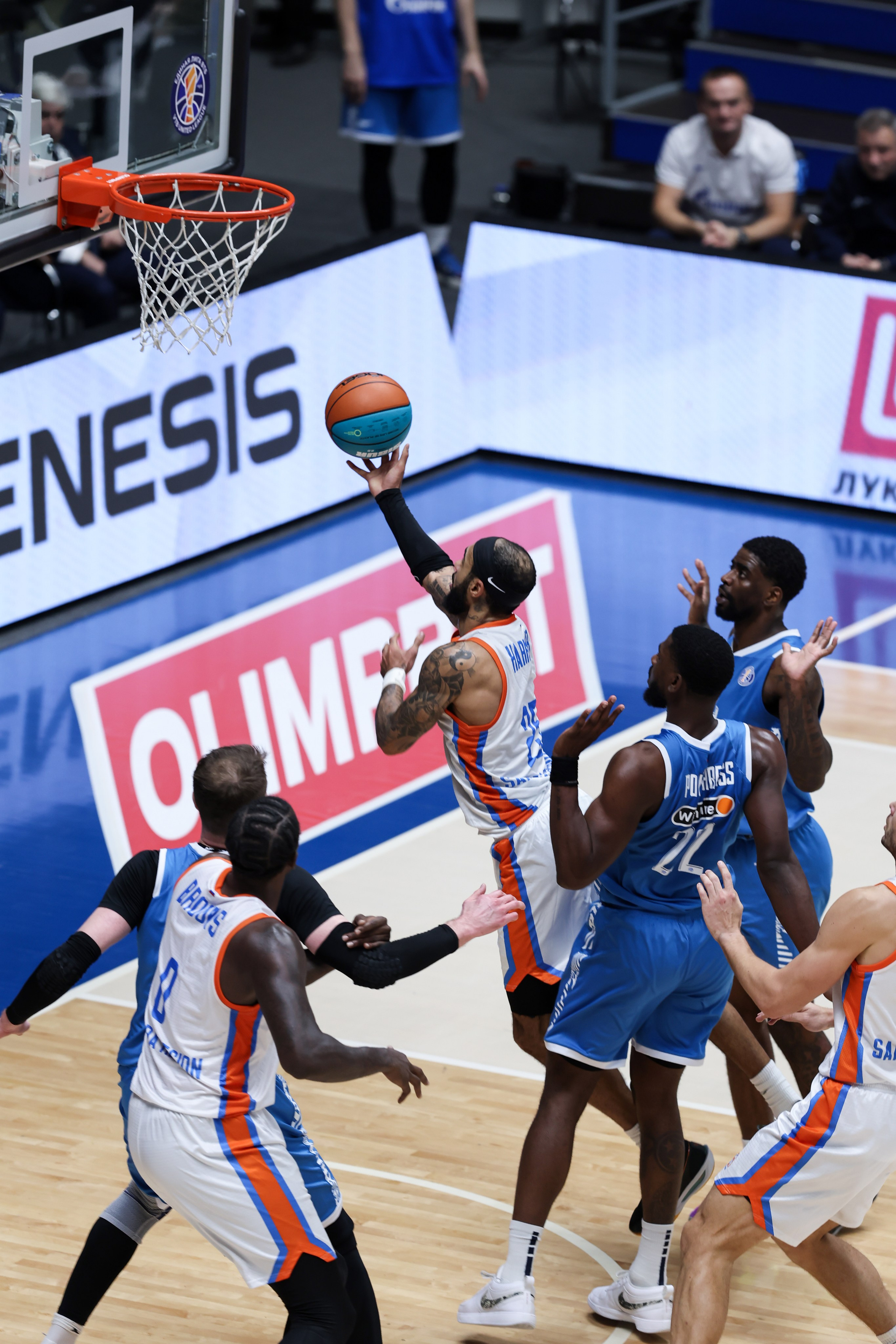 БК Зенит — БК Самара 30.10.2024. Спортивный и репортажный фотограф Антон Тереханов