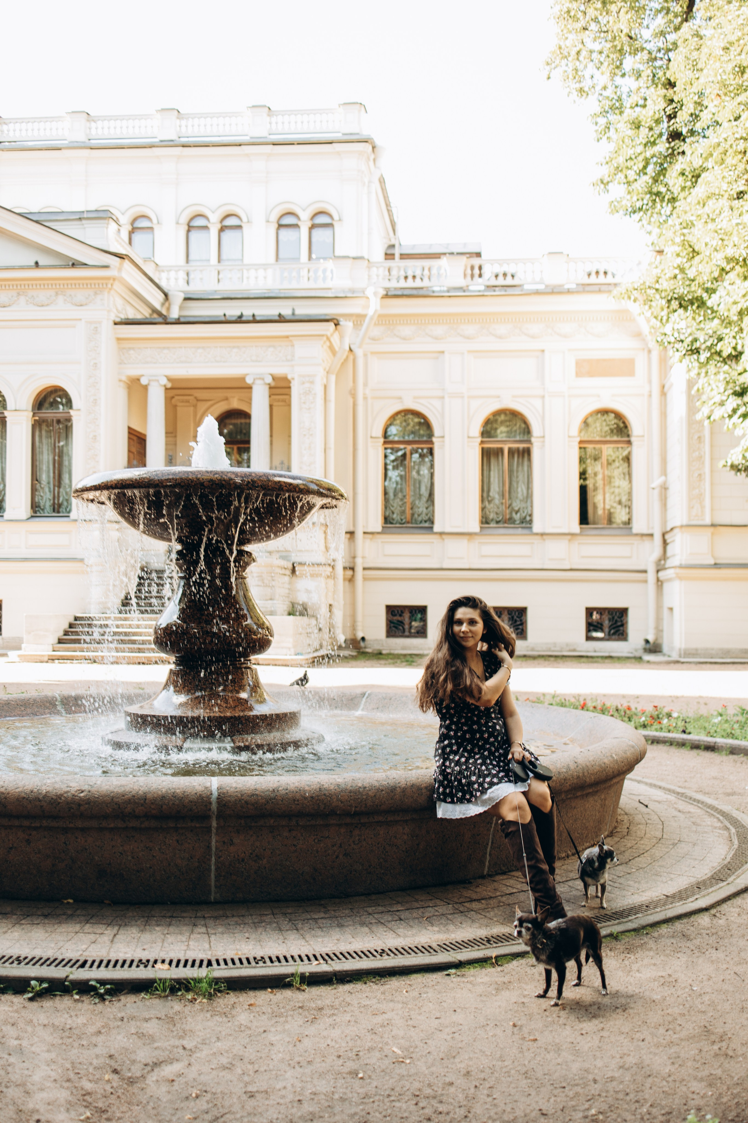 Даша и ее мальчики. Фотограф — Анималист | Санкт-Петербург