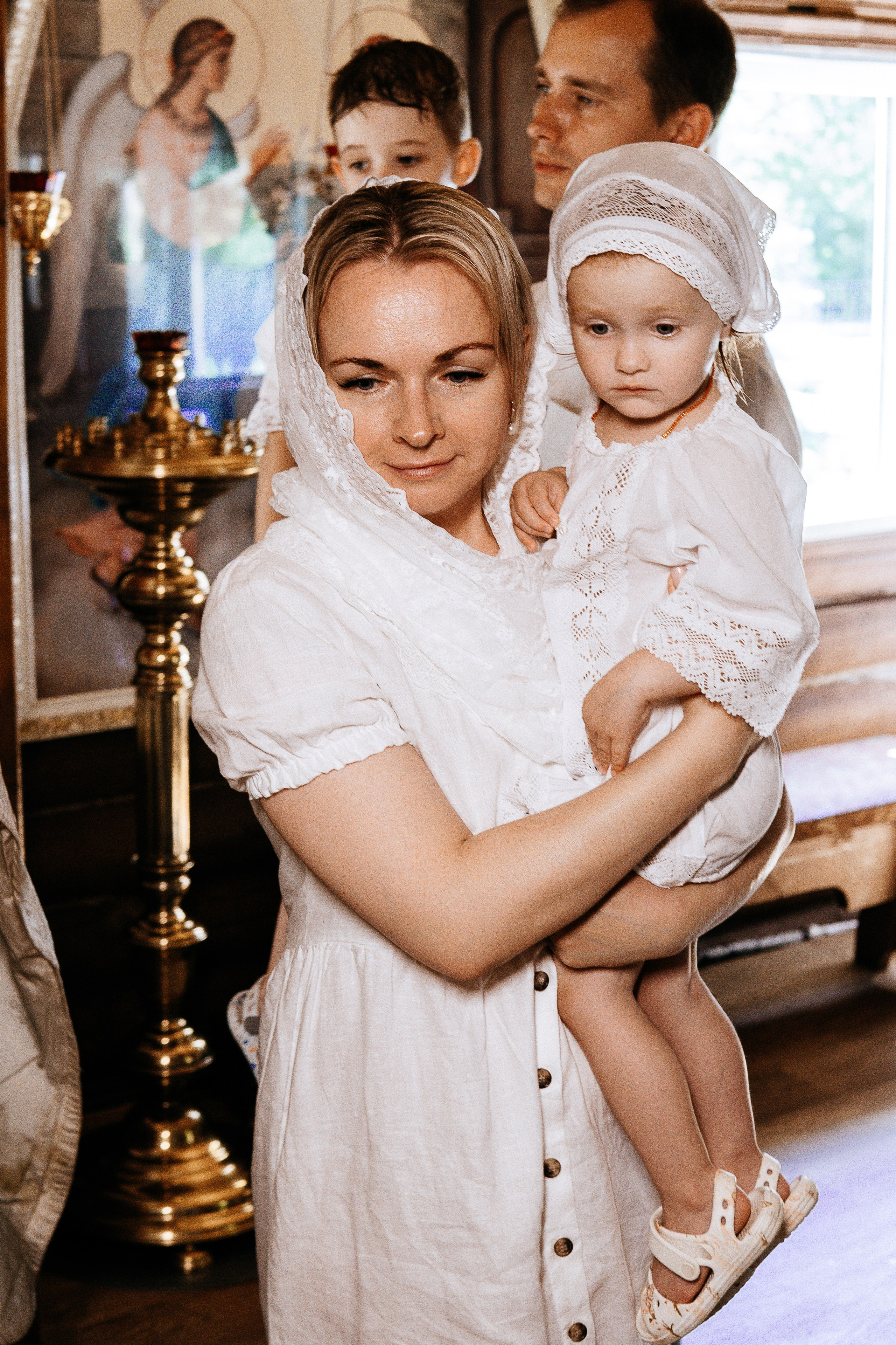 Крещение Таисии и Даниила. Фотограф Алла Быкова