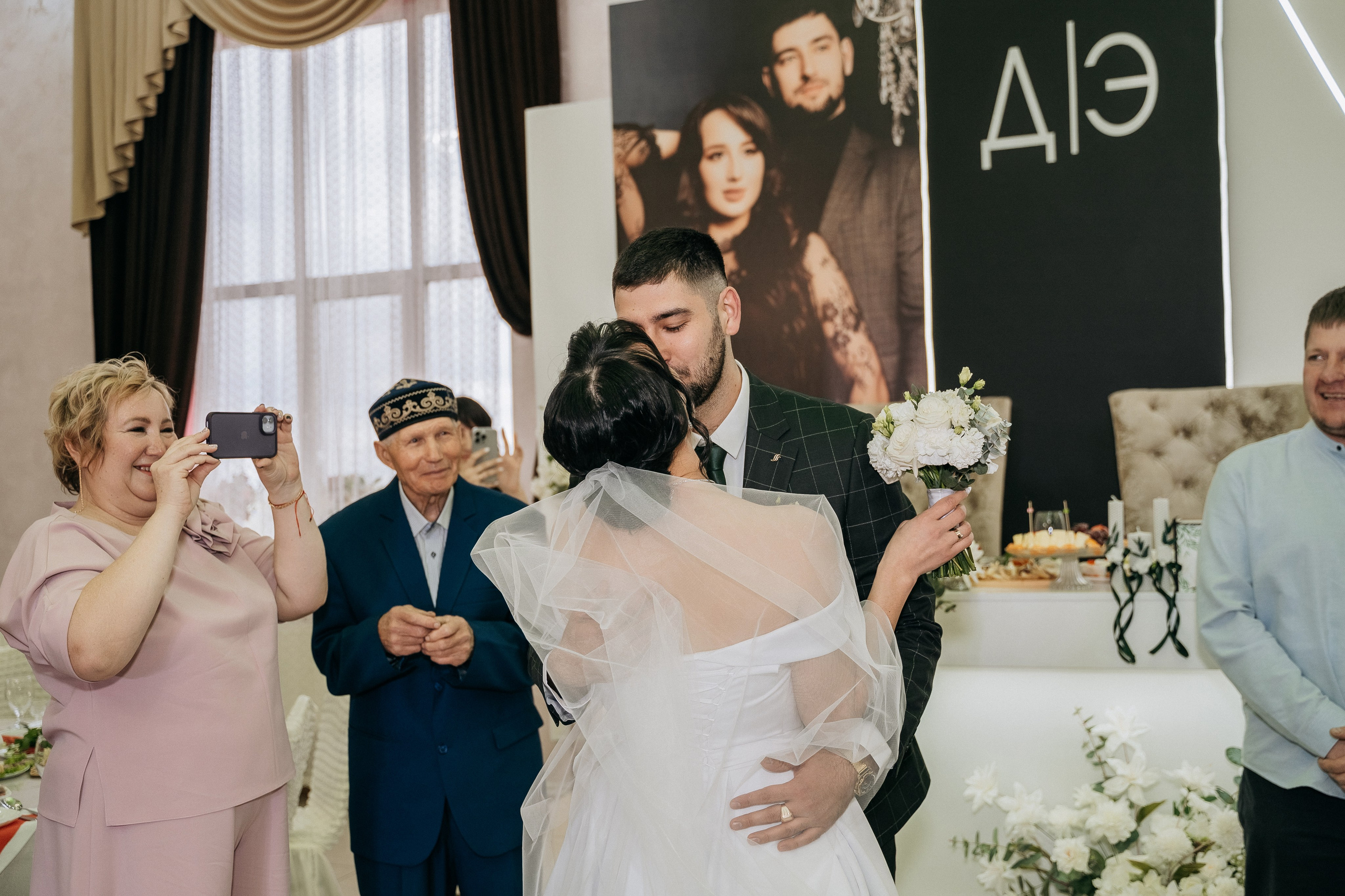 Денис и Эльвина. Свадебный семейный фотограф Ксения Божко Уфа Раевка никах в Нарыстау