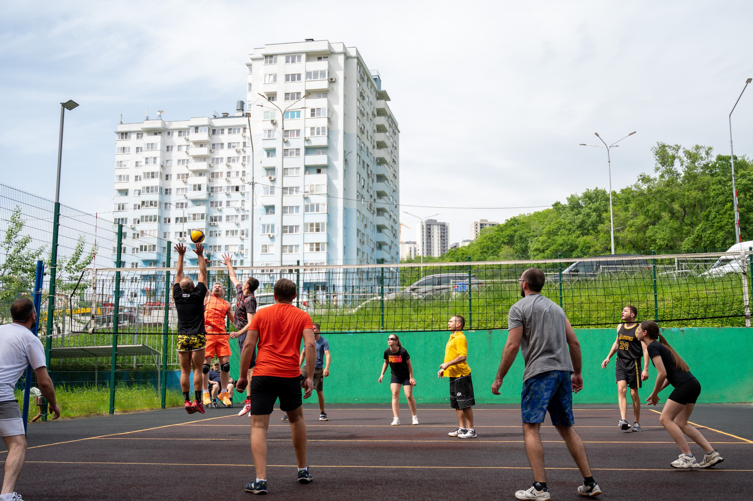 Турнир по Волейболу. Фотографирую счастливых людей в Сочи