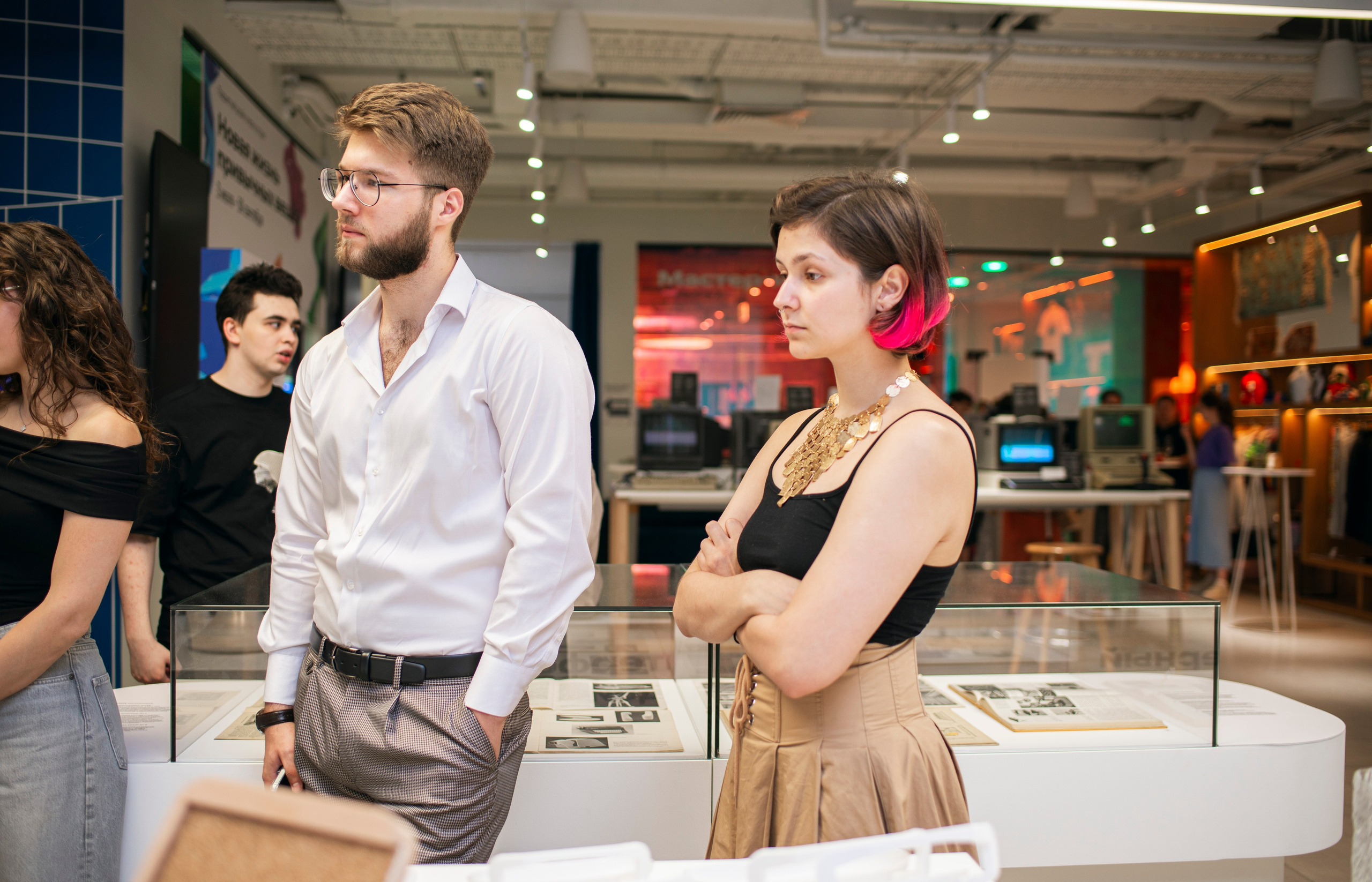 Открытие выставки в Яндекс музее. Фотограф в Москве Алейникова Евгения