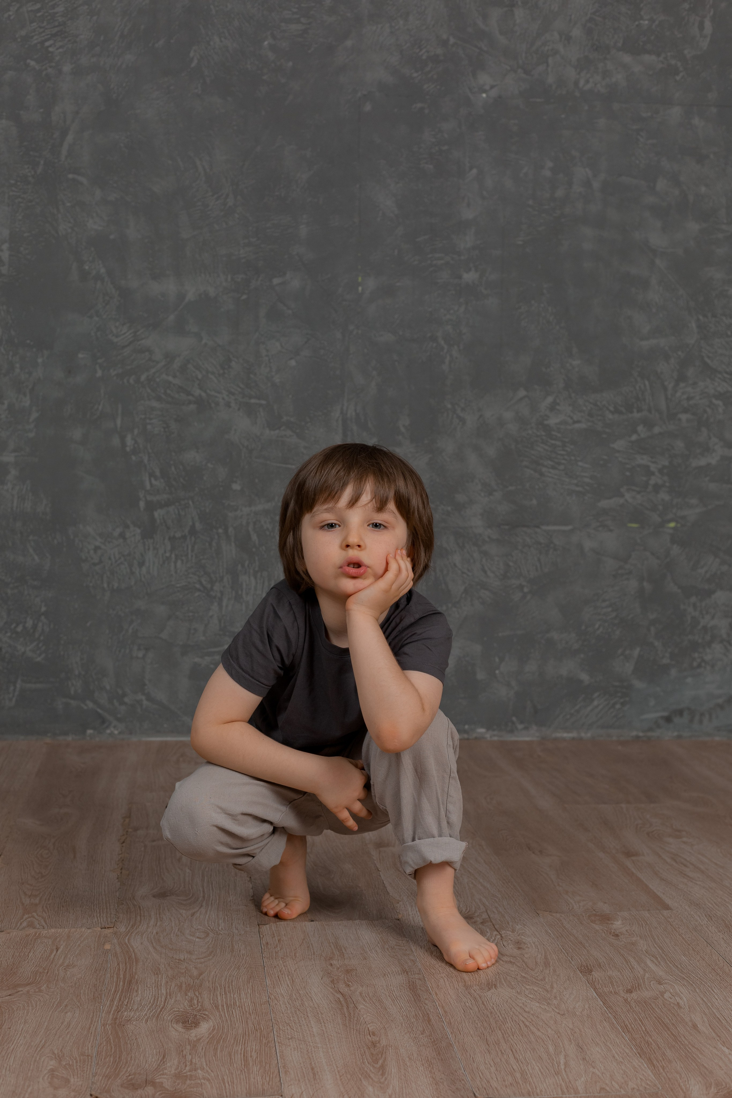 Детский портрет в студии. Семейный и детский фотограф в Москве Алёна Кораблина
