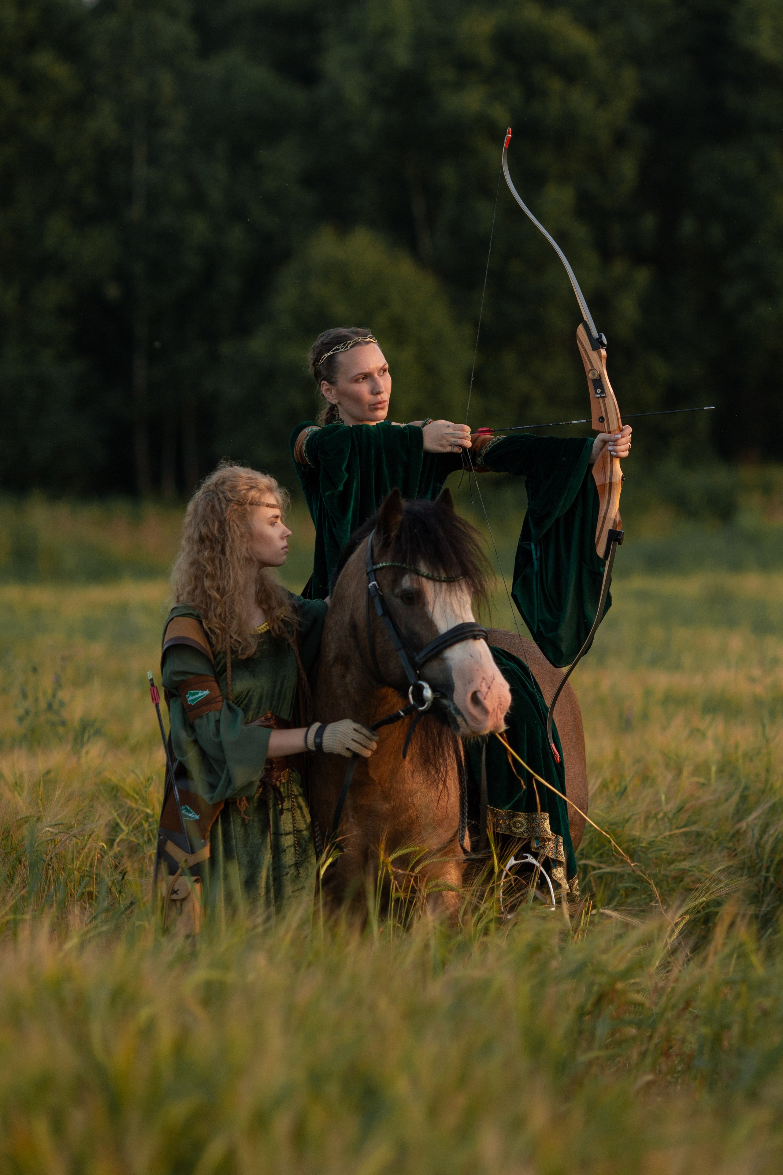 Съёмка для календаря