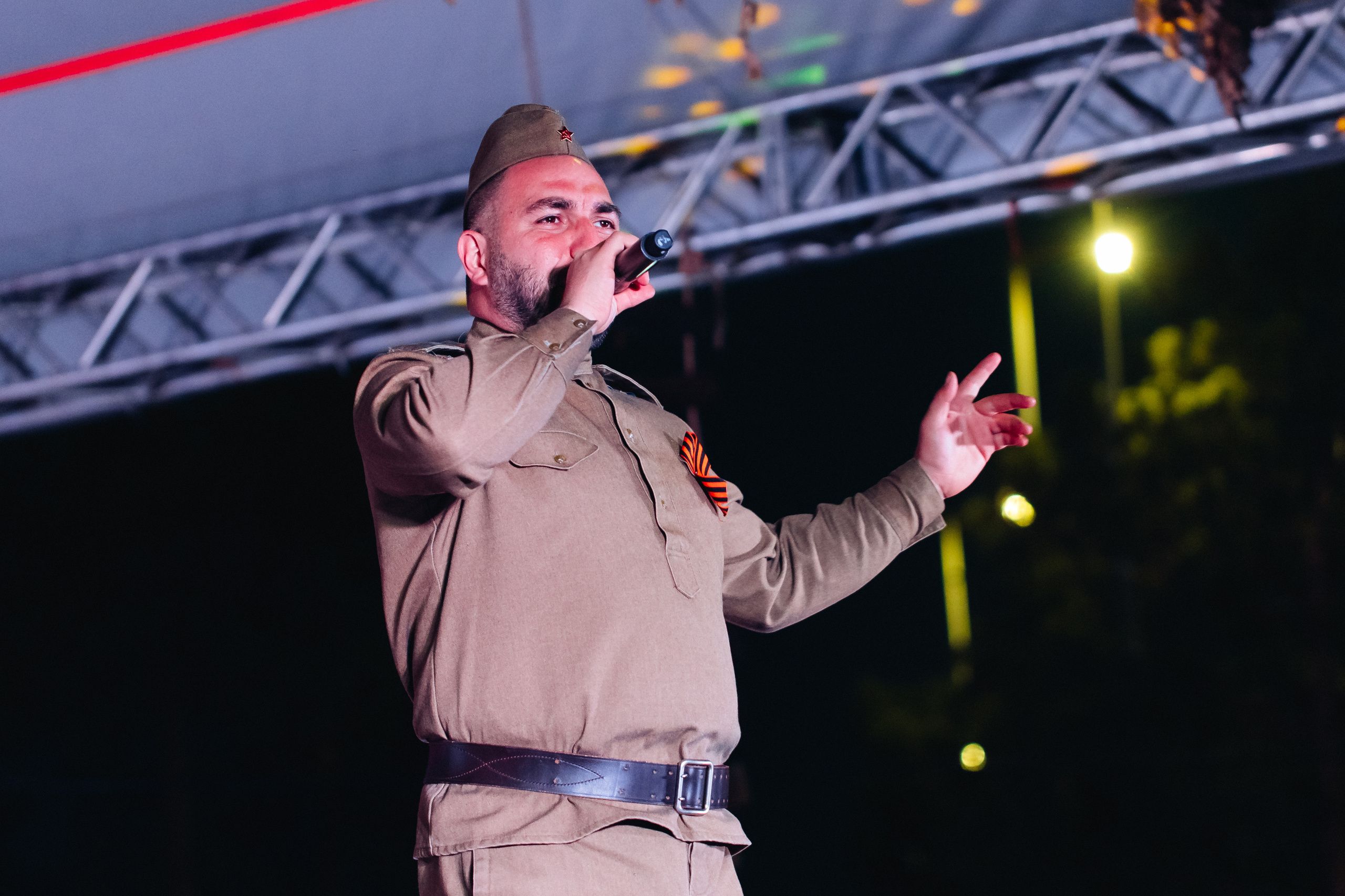 Празднование «Дня Победы» в парке Юбилейный. Свадебный и семейный фотограф в Улан-Удэ