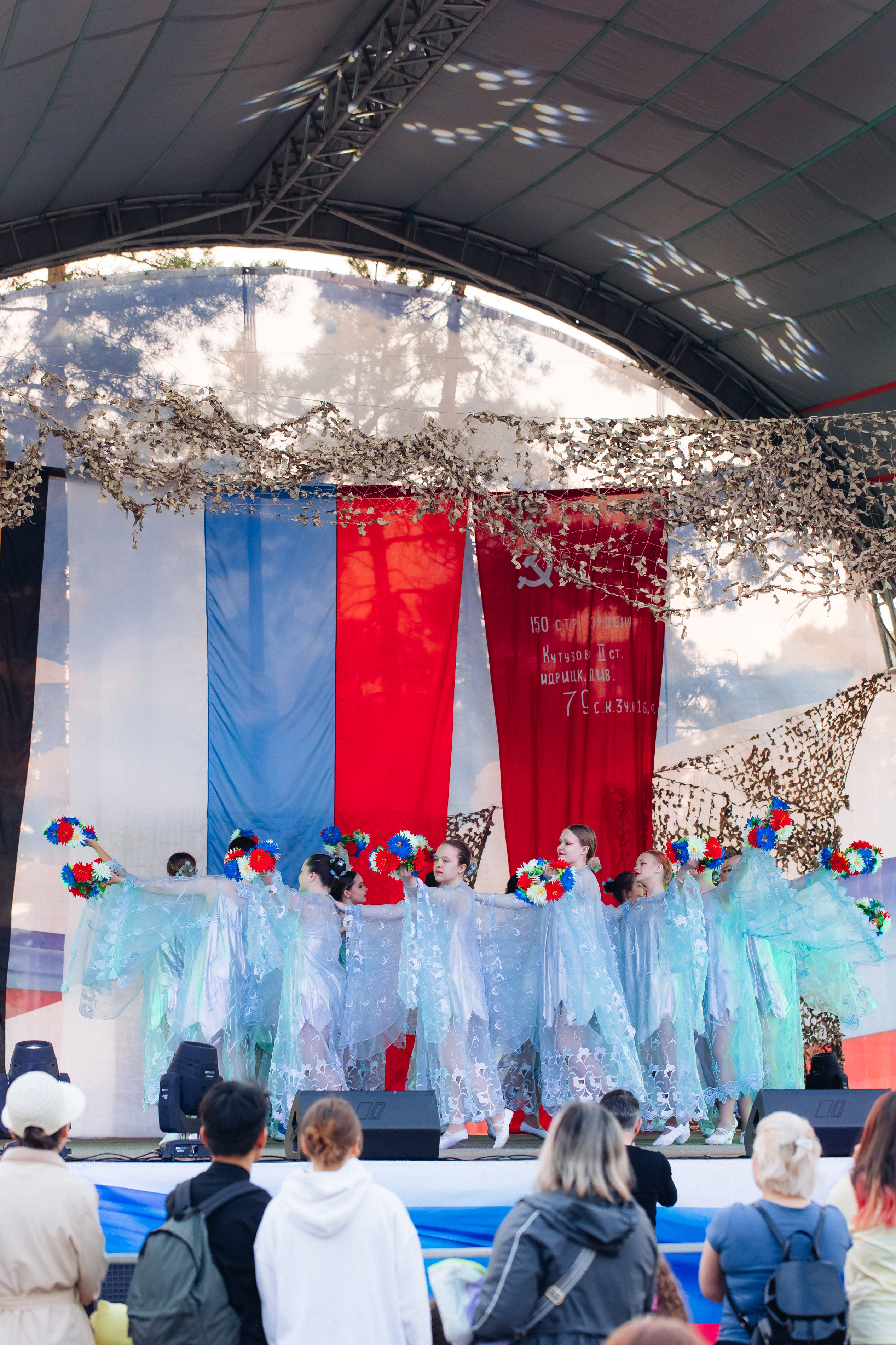 Празднование «Дня Победы» в парке Юбилейный. Свадебный и семейный фотограф в Улан-Удэ