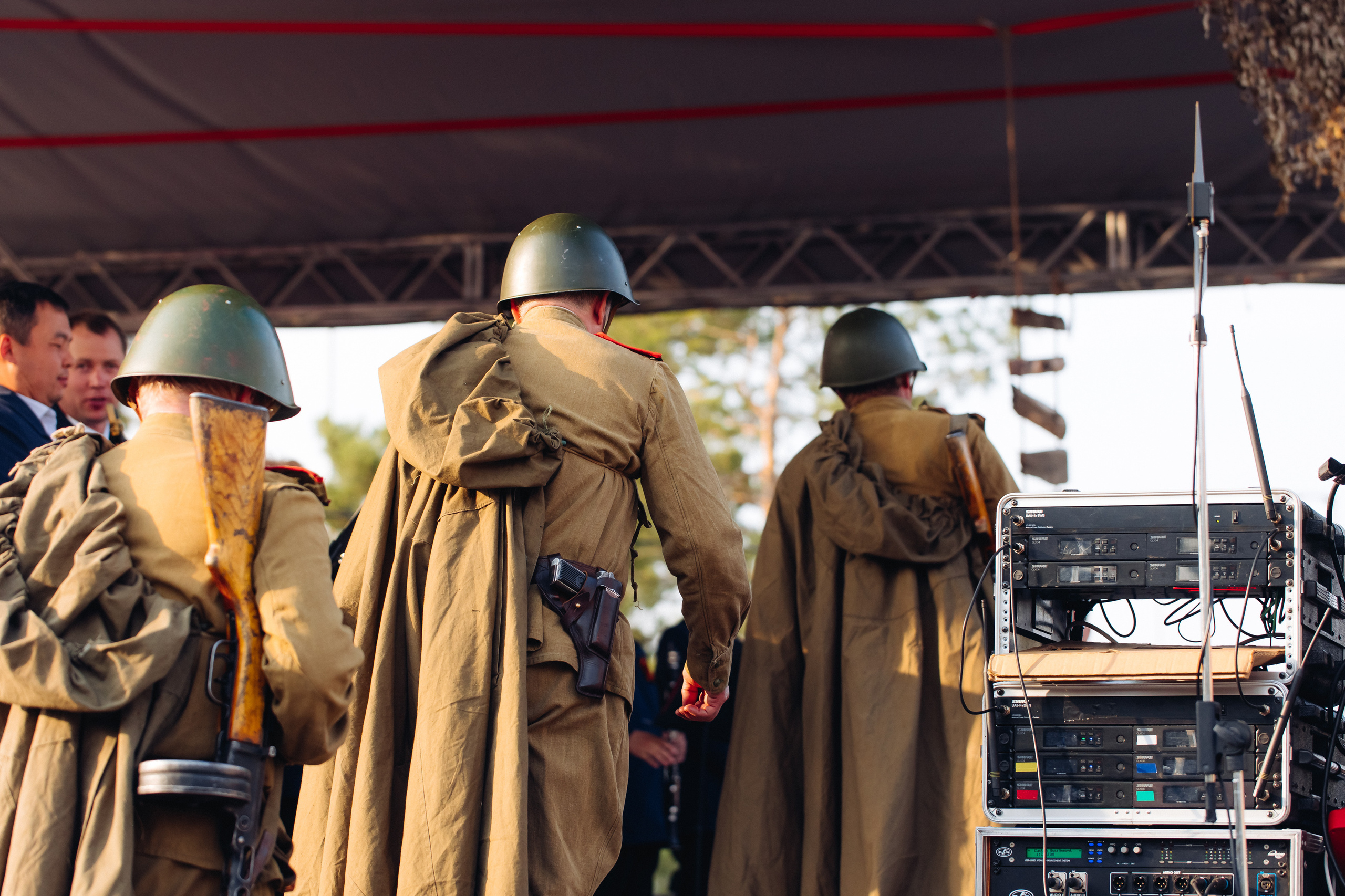 Празднование «Дня Победы» в парке Юбилейный. Свадебный и семейный фотограф в Улан-Удэ