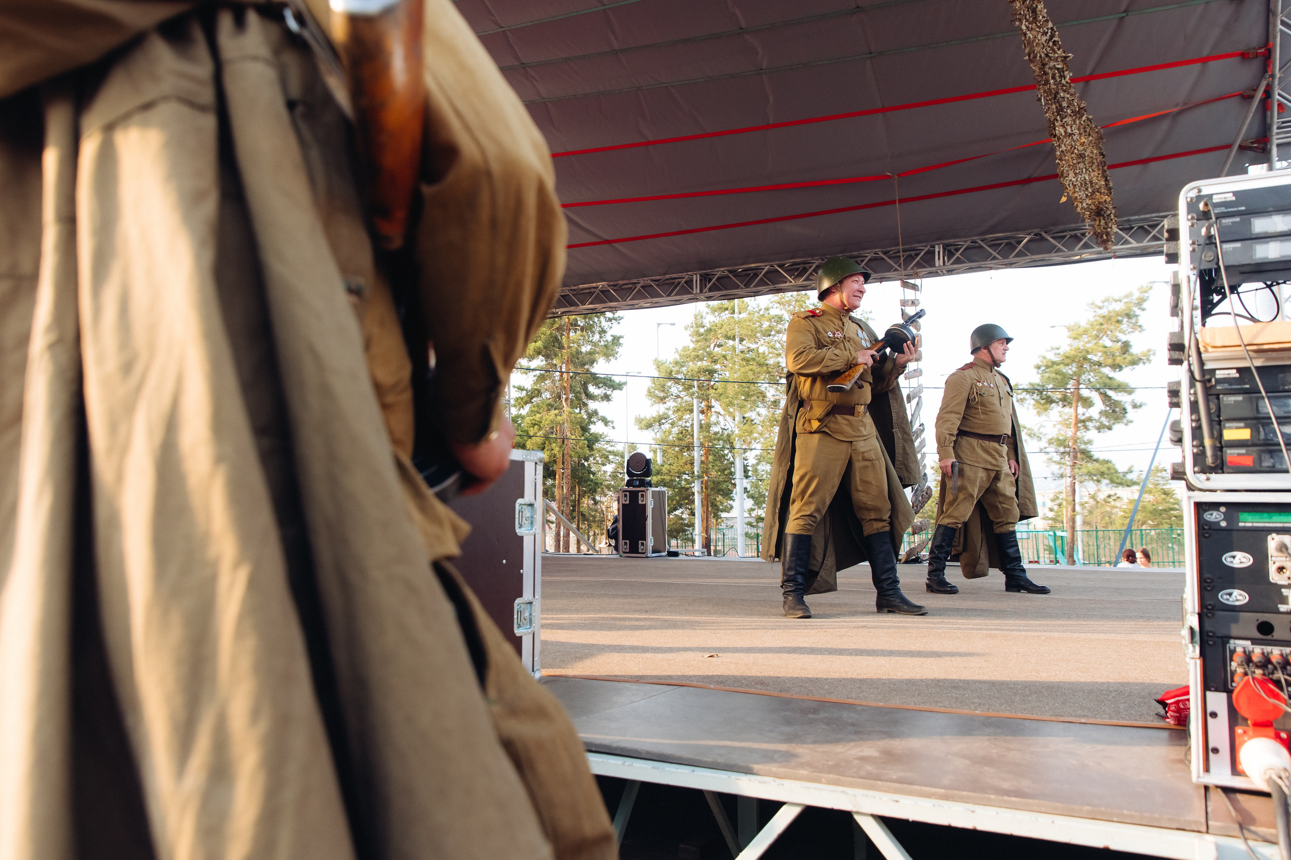 Празднование «Дня Победы» в парке Юбилейный. Свадебный и семейный фотограф в Улан-Удэ