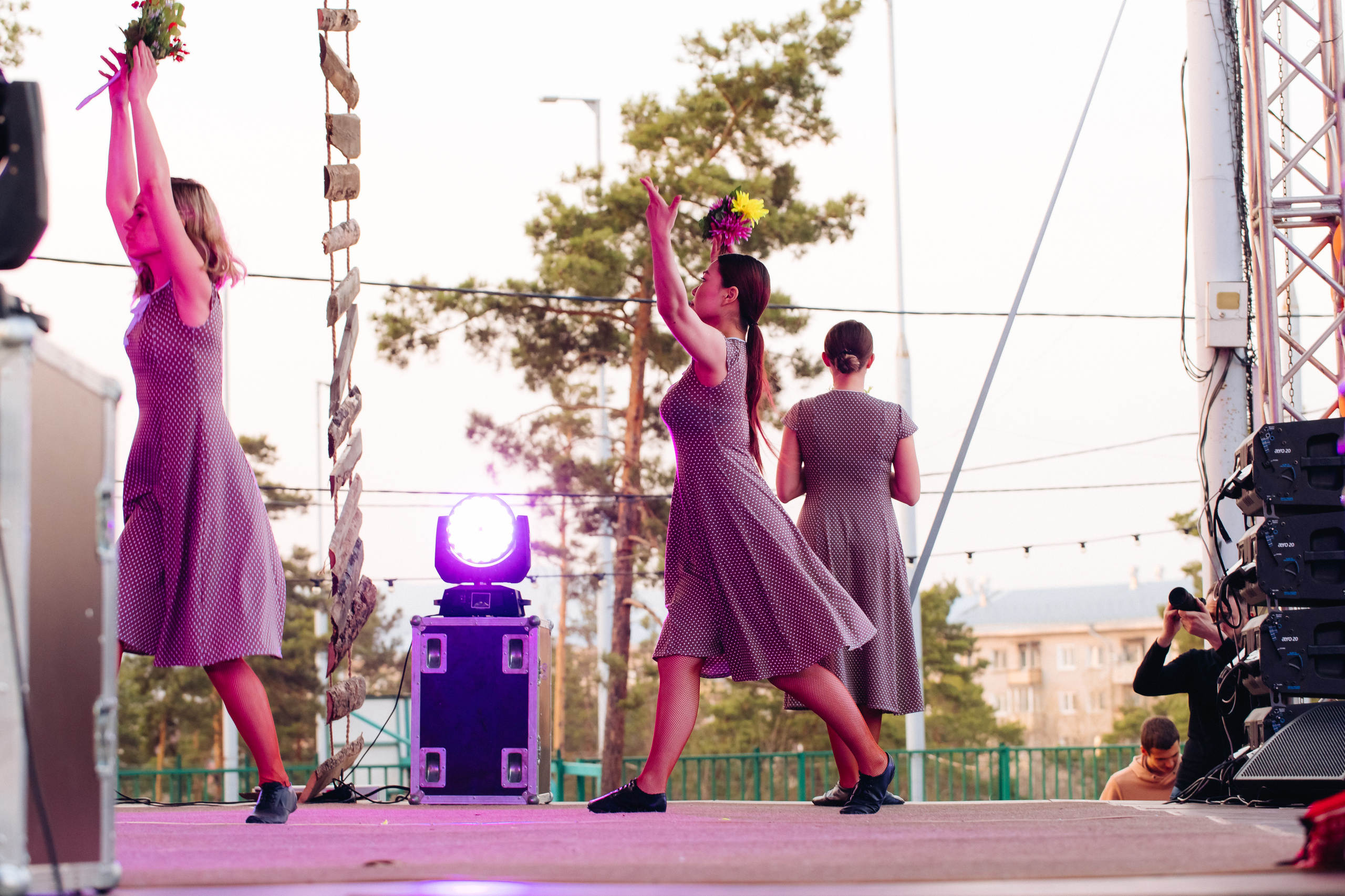 Празднование «Дня Победы» в парке Юбилейный. Свадебный и семейный фотограф в Улан-Удэ