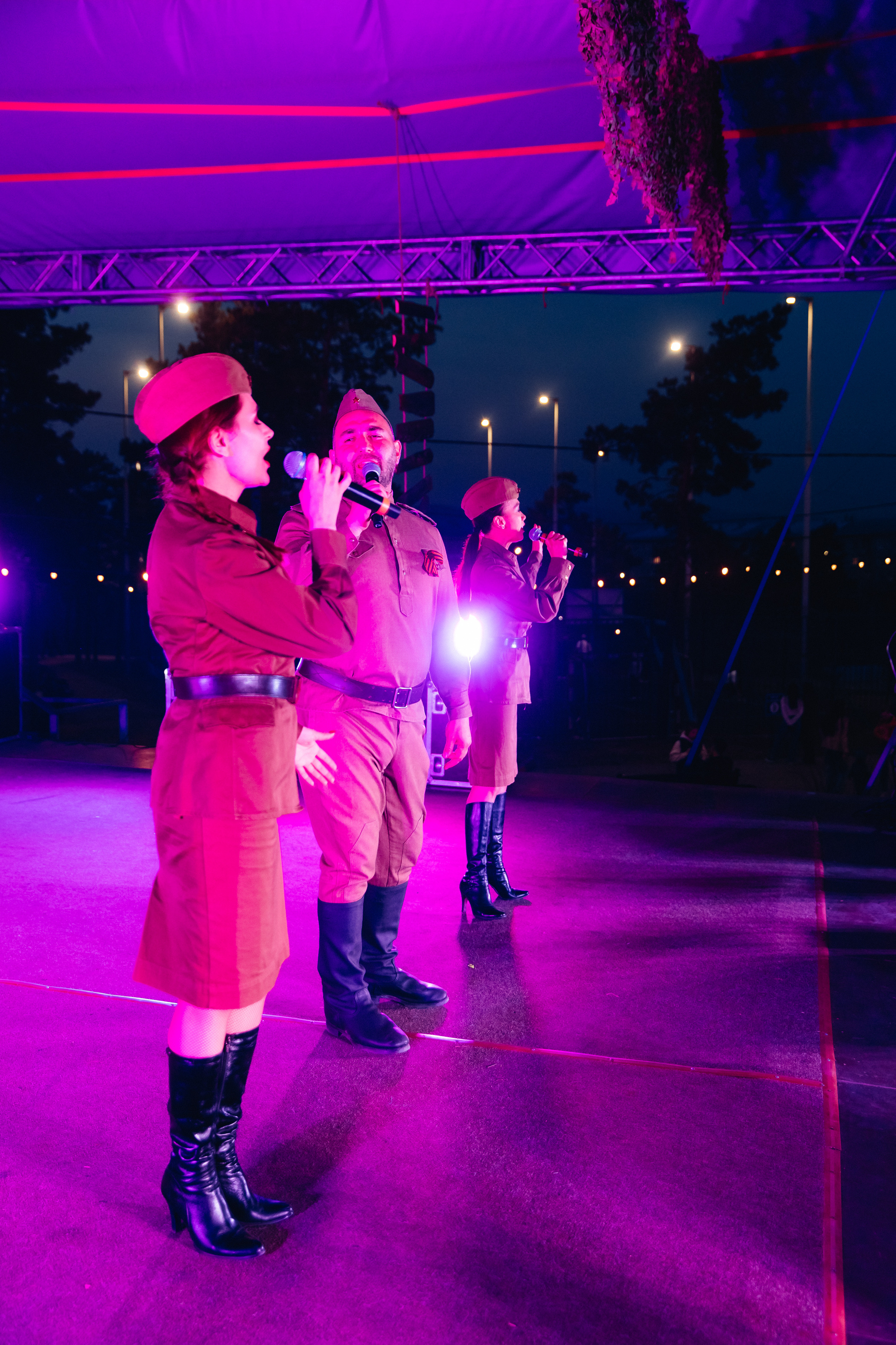 Празднование «Дня Победы» в парке Юбилейный. Свадебный и семейный фотограф в Улан-Удэ