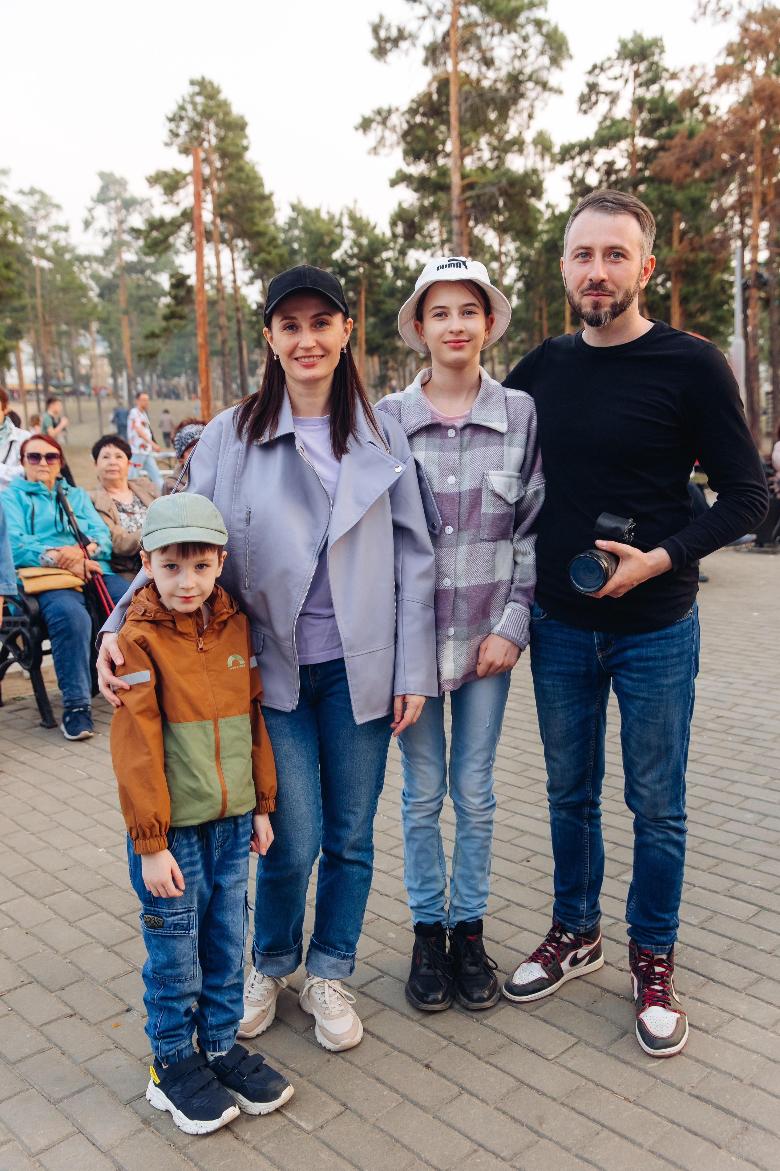 Празднование «Дня Победы» в парке Юбилейный. Свадебный и семейный фотограф в Улан-Удэ