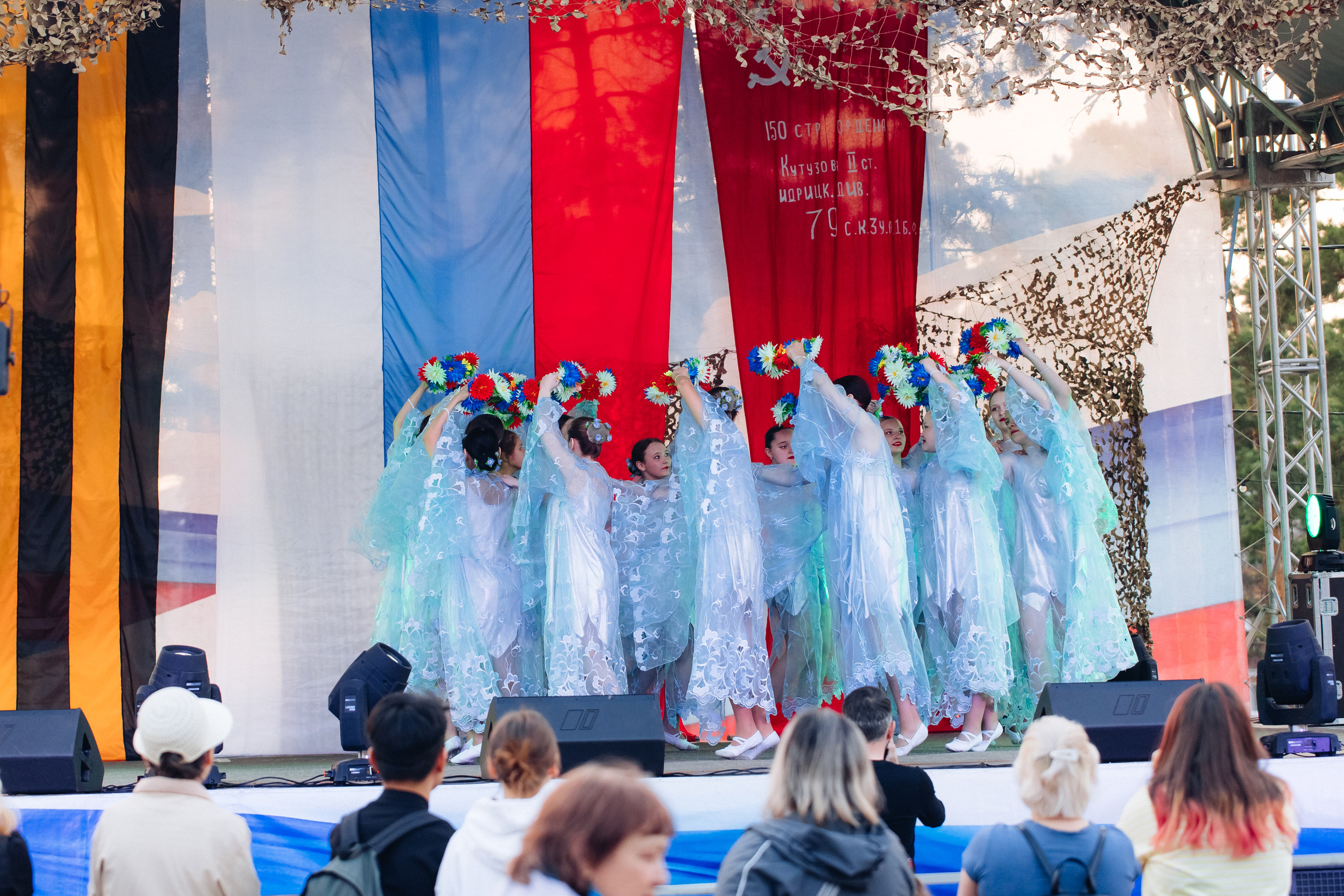 Празднование «Дня Победы» в парке Юбилейный. Свадебный и семейный фотограф в Улан-Удэ