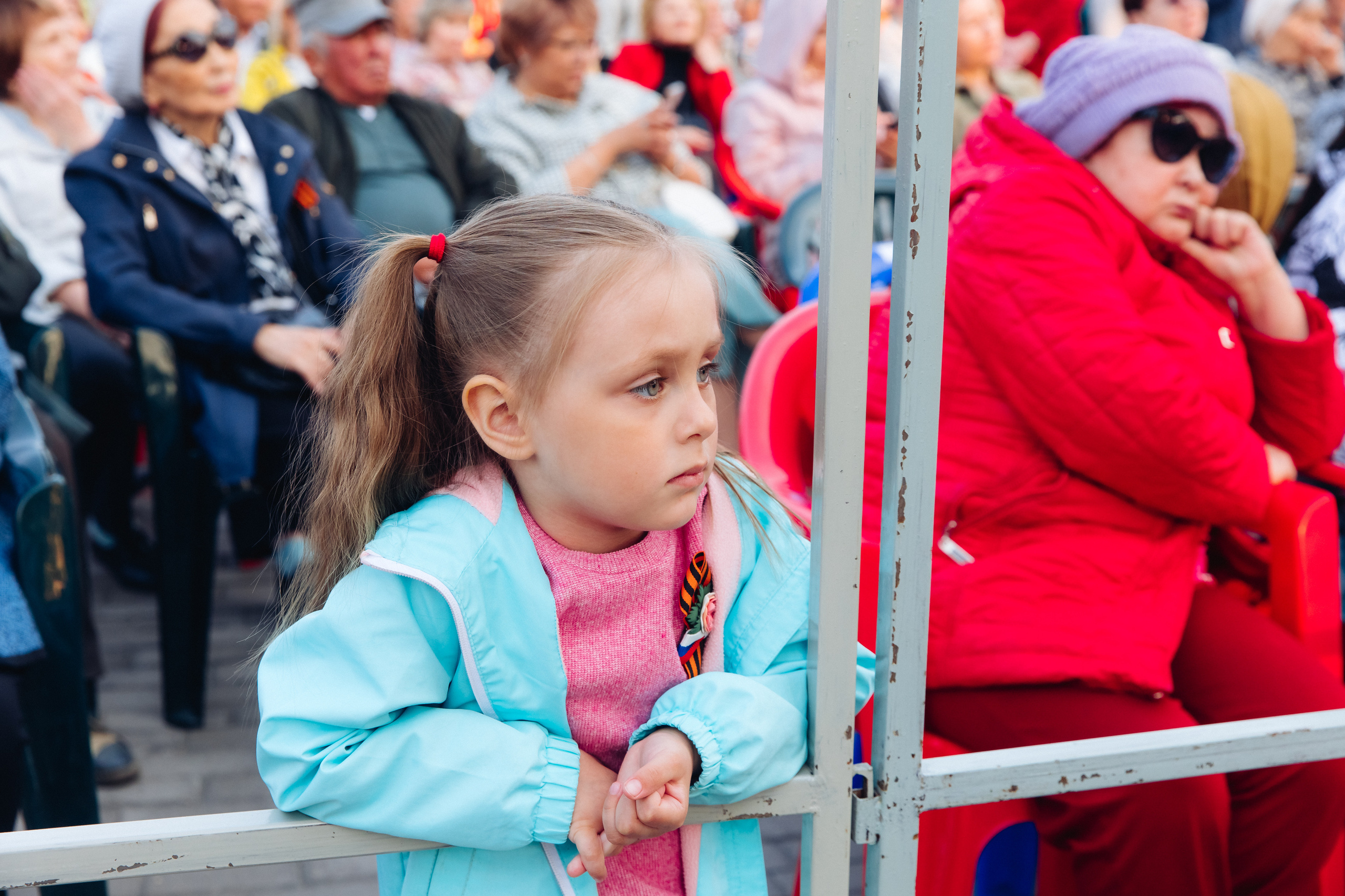 Празднование «Дня Победы» в парке Юбилейный. Свадебный и семейный фотограф в Улан-Удэ