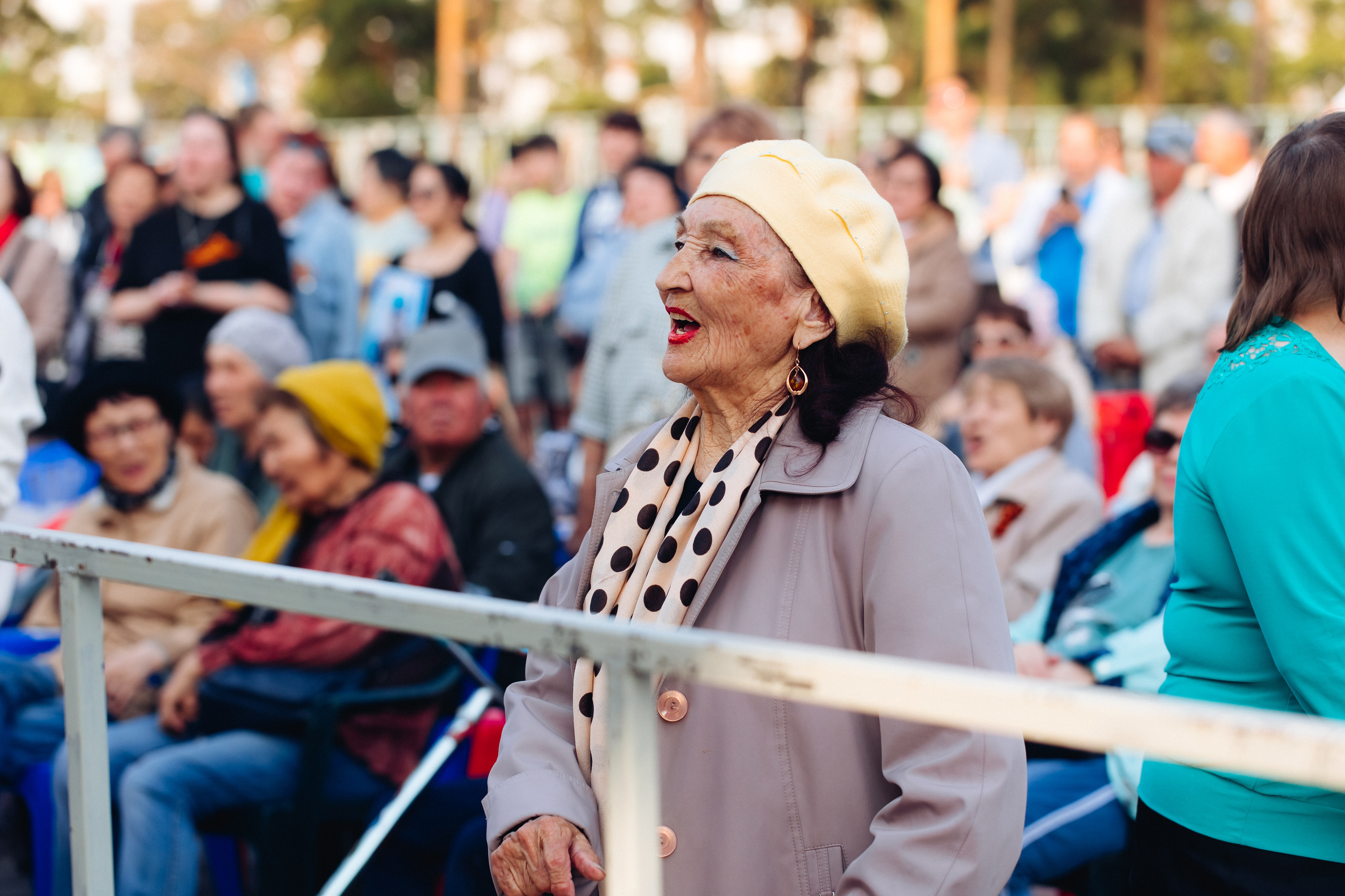 Празднование «Дня Победы» в парке Юбилейный. Свадебный и семейный фотограф в Улан-Удэ
